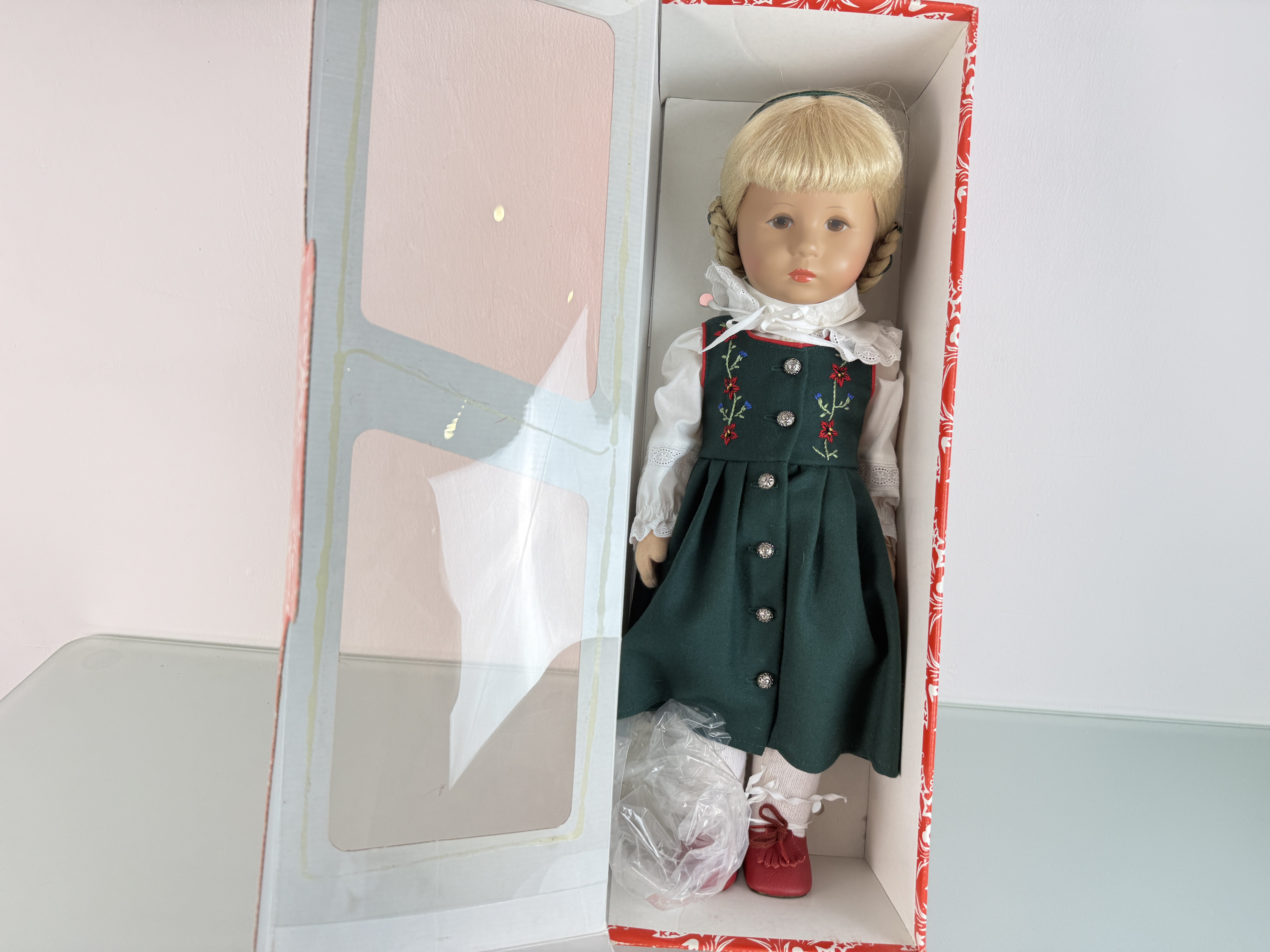 Käthe Kruse Puppe Sammlerpuppe 48 cm Top Zustand Siehe Fotos 