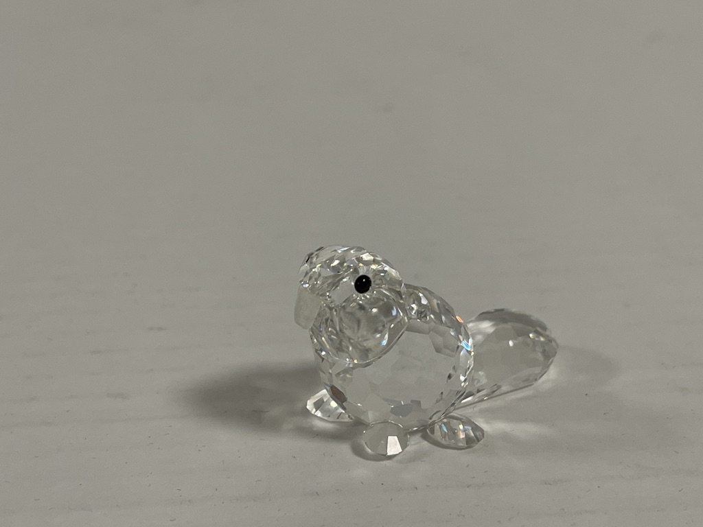 Swarovski Figur Kristall 164638 Biber 4 cm. Top Zustand.  