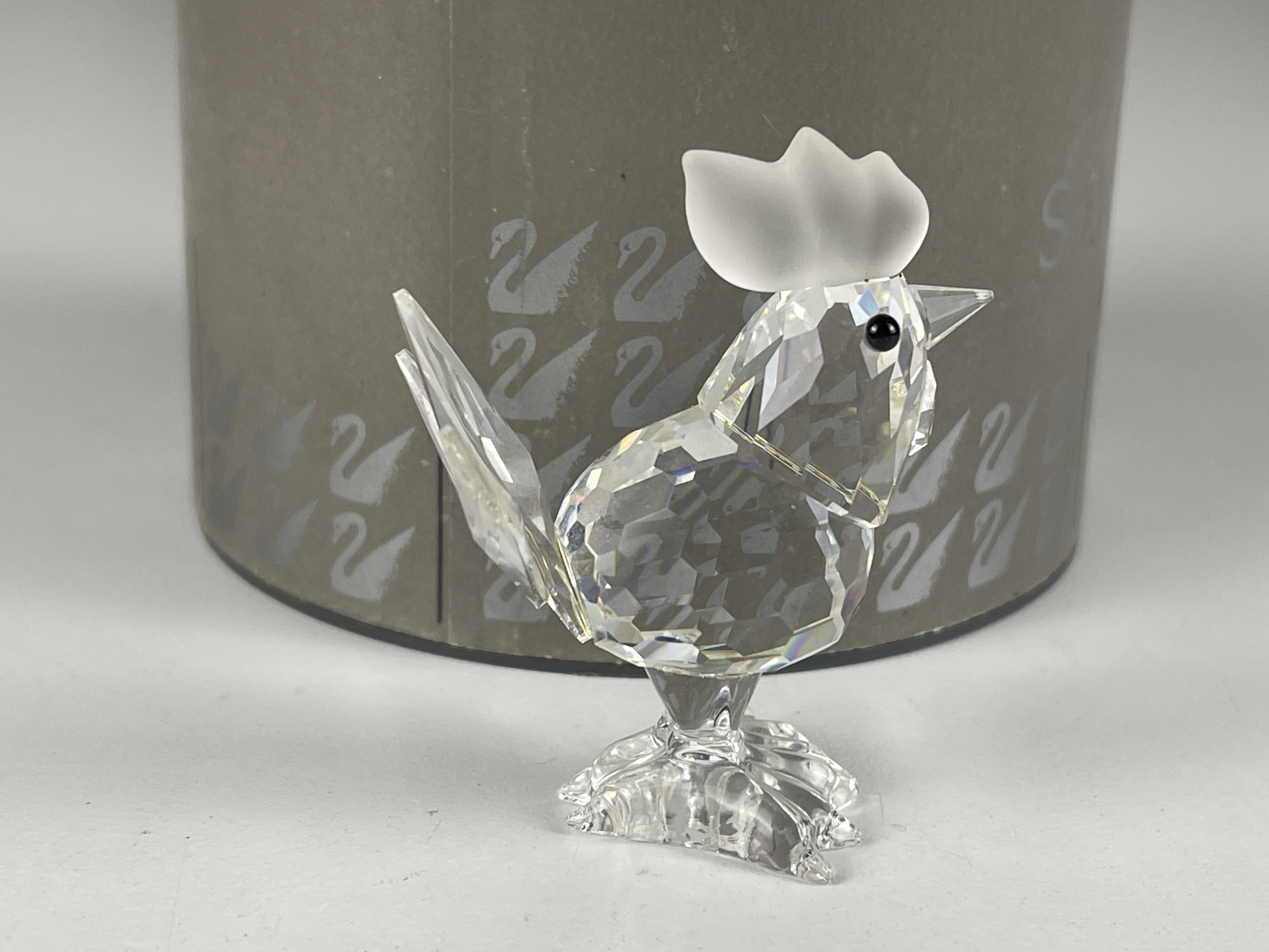  Swarovski Figur 014497 Hahn 5 cm. Ovp & Zertifikat. Top Zustand 