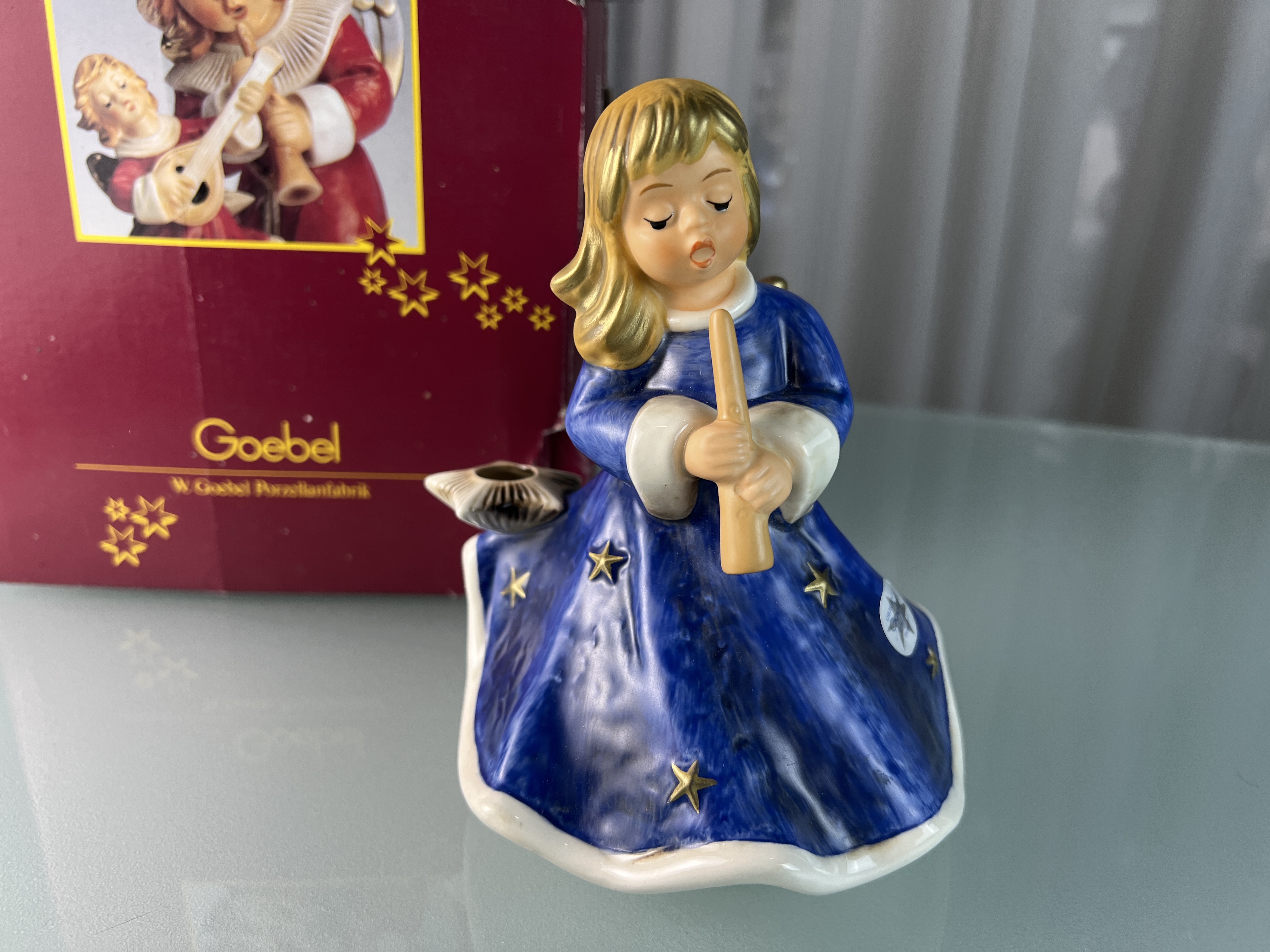 Goebel Figur Kerzenständer 42059 Engel 17 cm. 1 Wahl. Top Zustand 