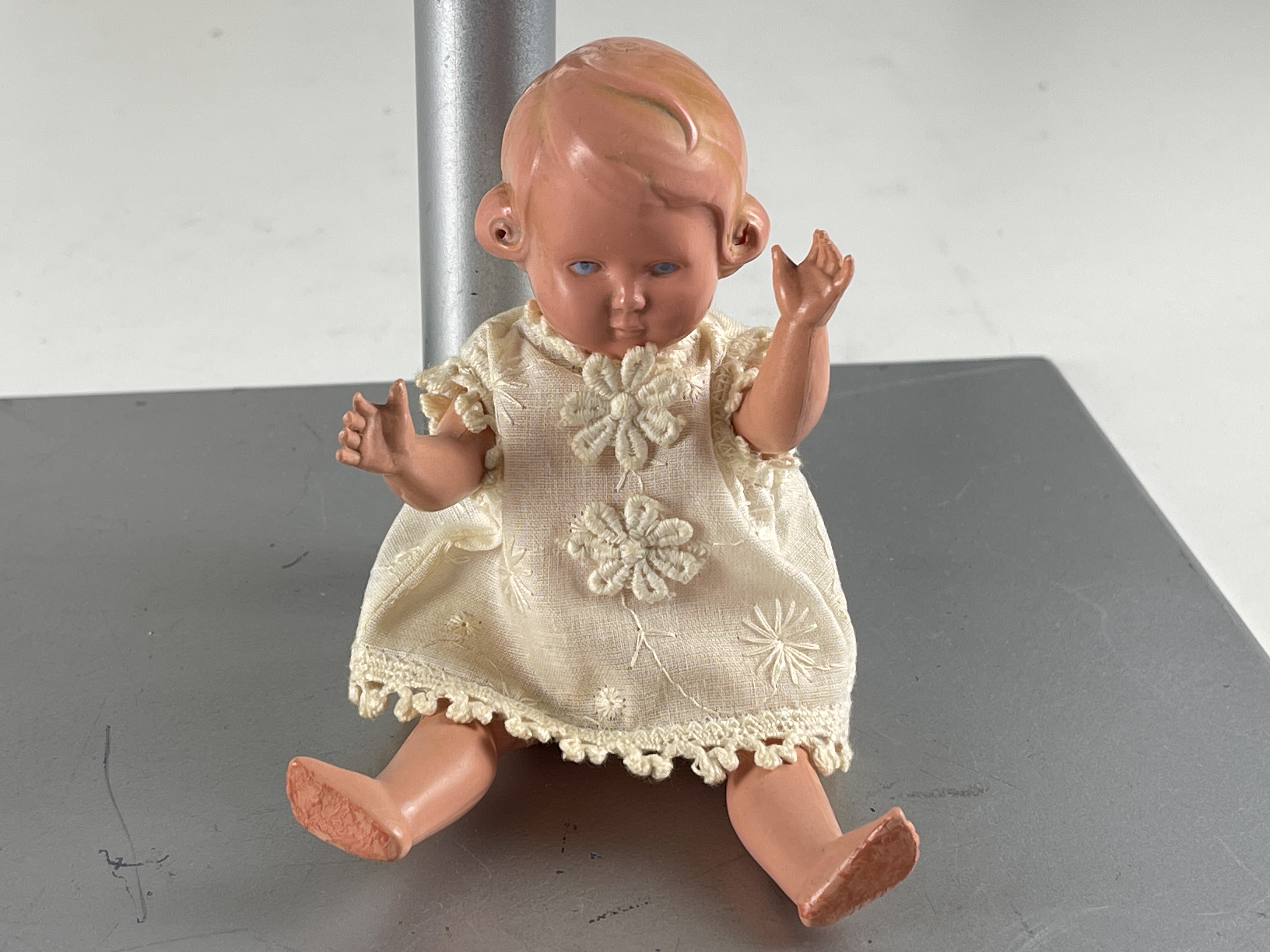 Schildkröt-Puppe Schildkrötpuppe Puppe 16 cm. Zustand siehe Fotos