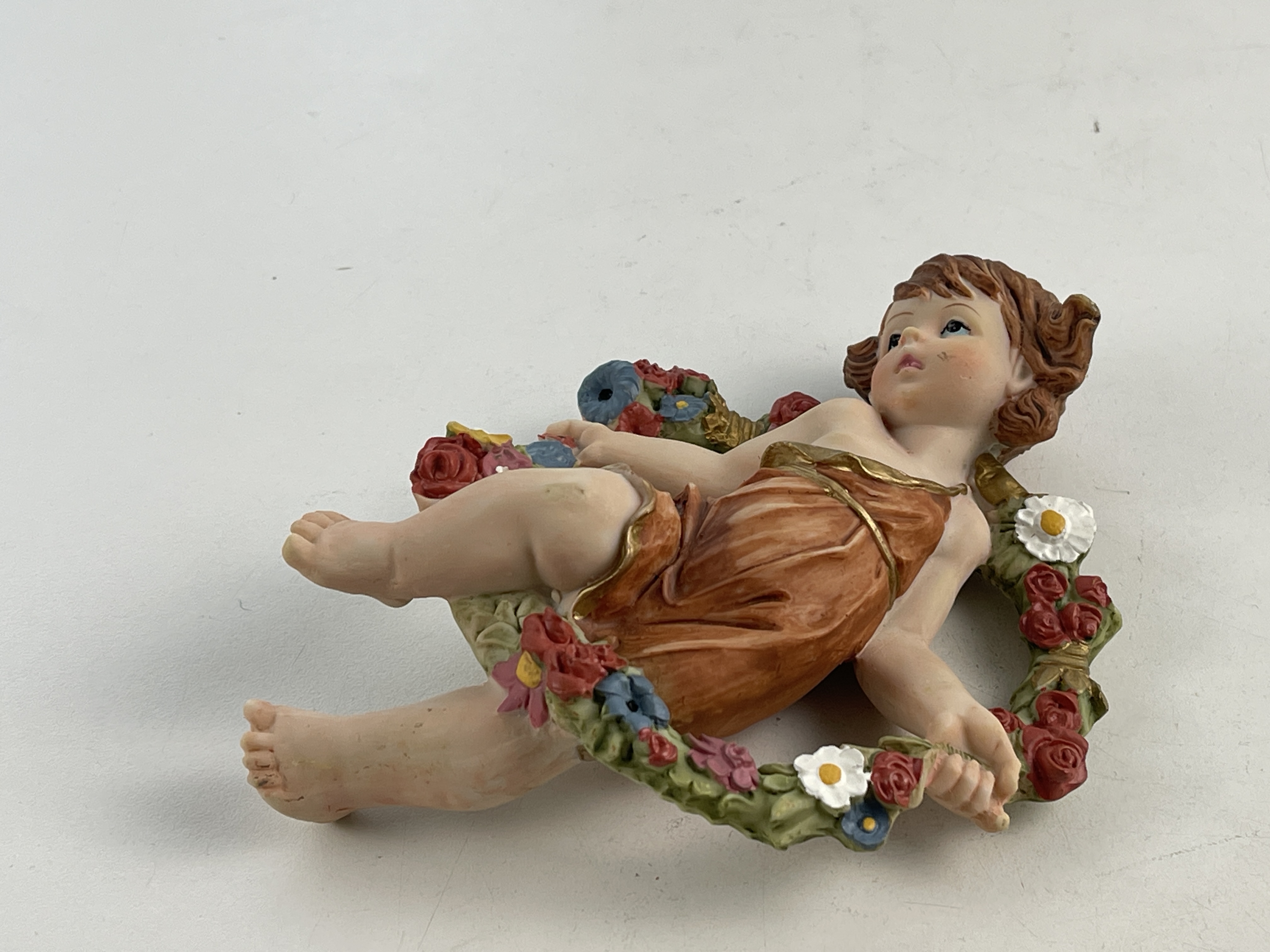 Kunststoff Sammler Figur Engel - 16 cm - Defekt 