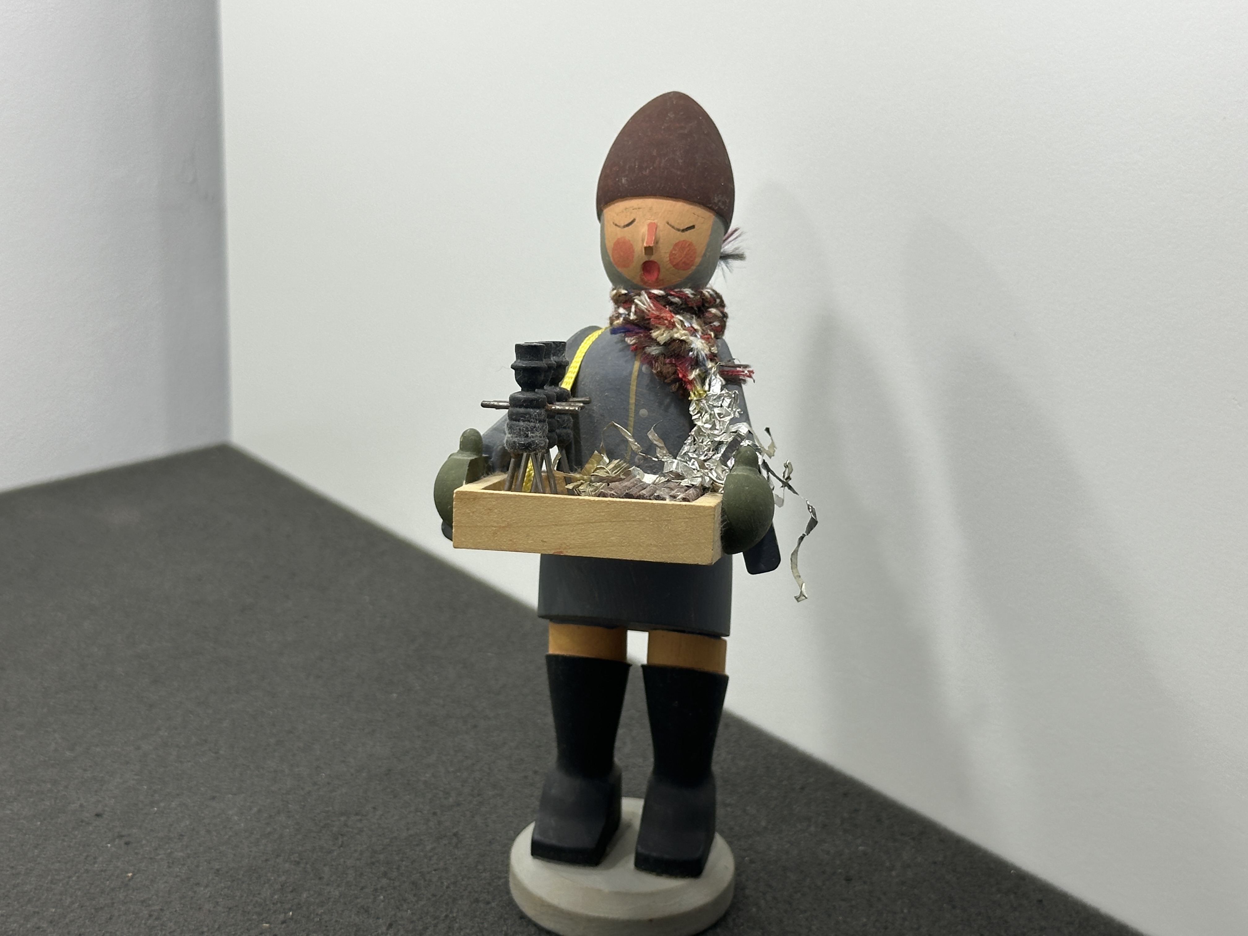 Erzgebirge Figur Striezelkinder 14,8 cm. Top Zustand
