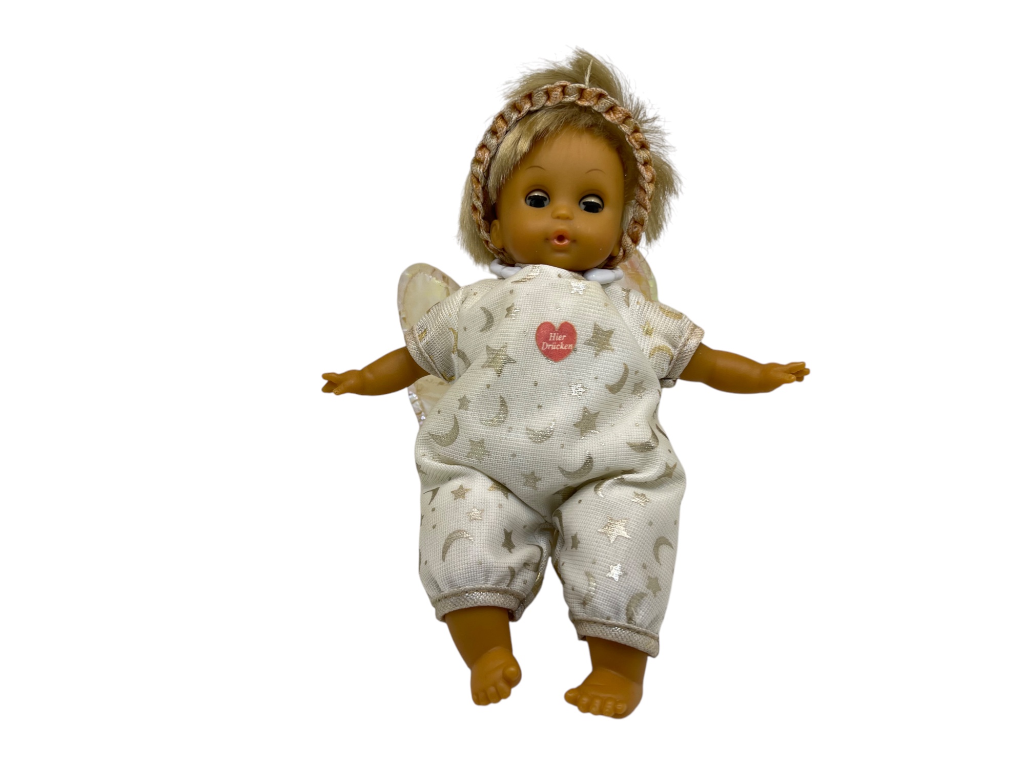 Sammler Puppe Vinyl Puppe 20 cm. Top Zustand  