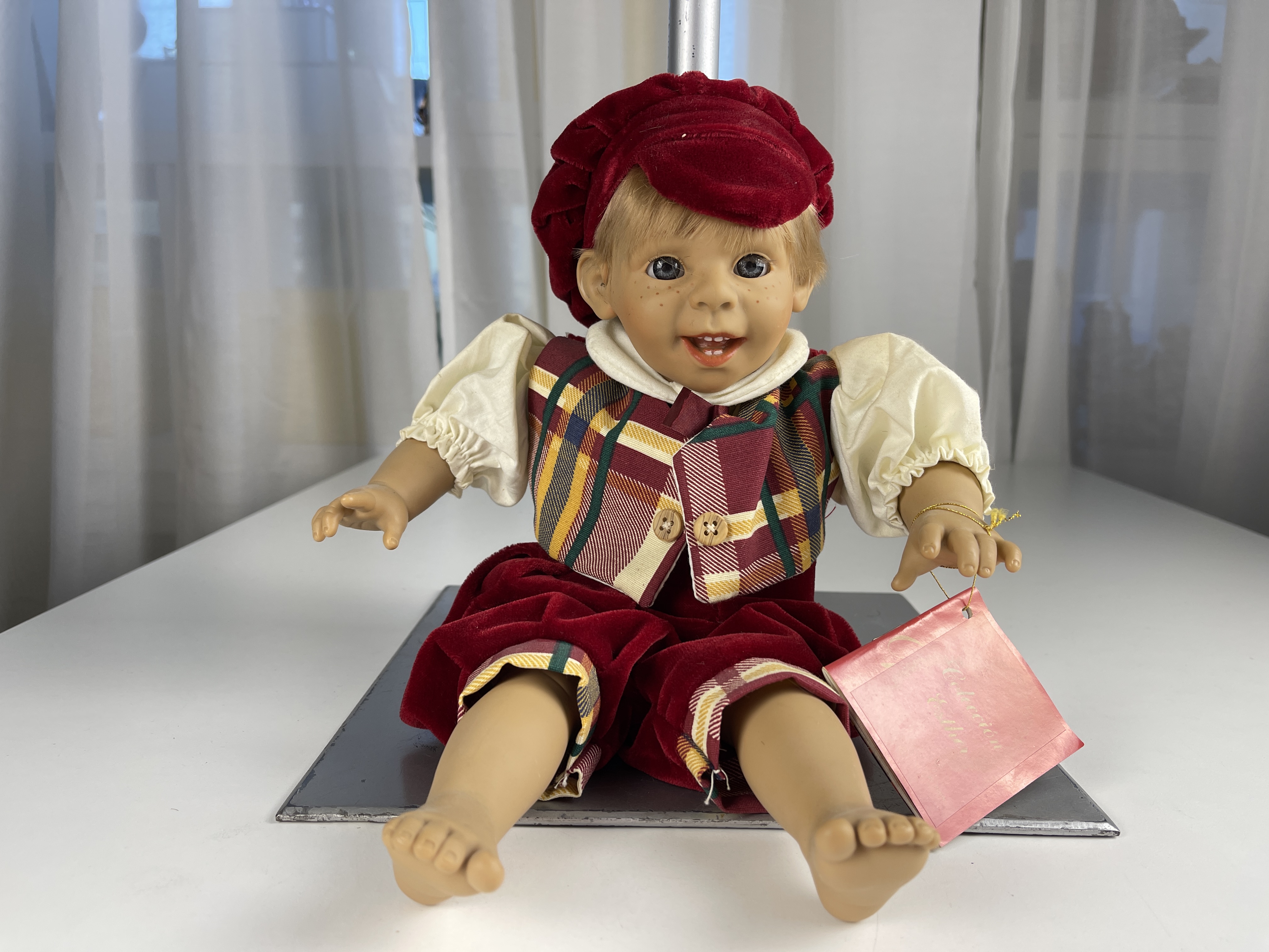 Künstlerpuppe Sammler Vinyl Puppe 35 cm. Top Zustand  