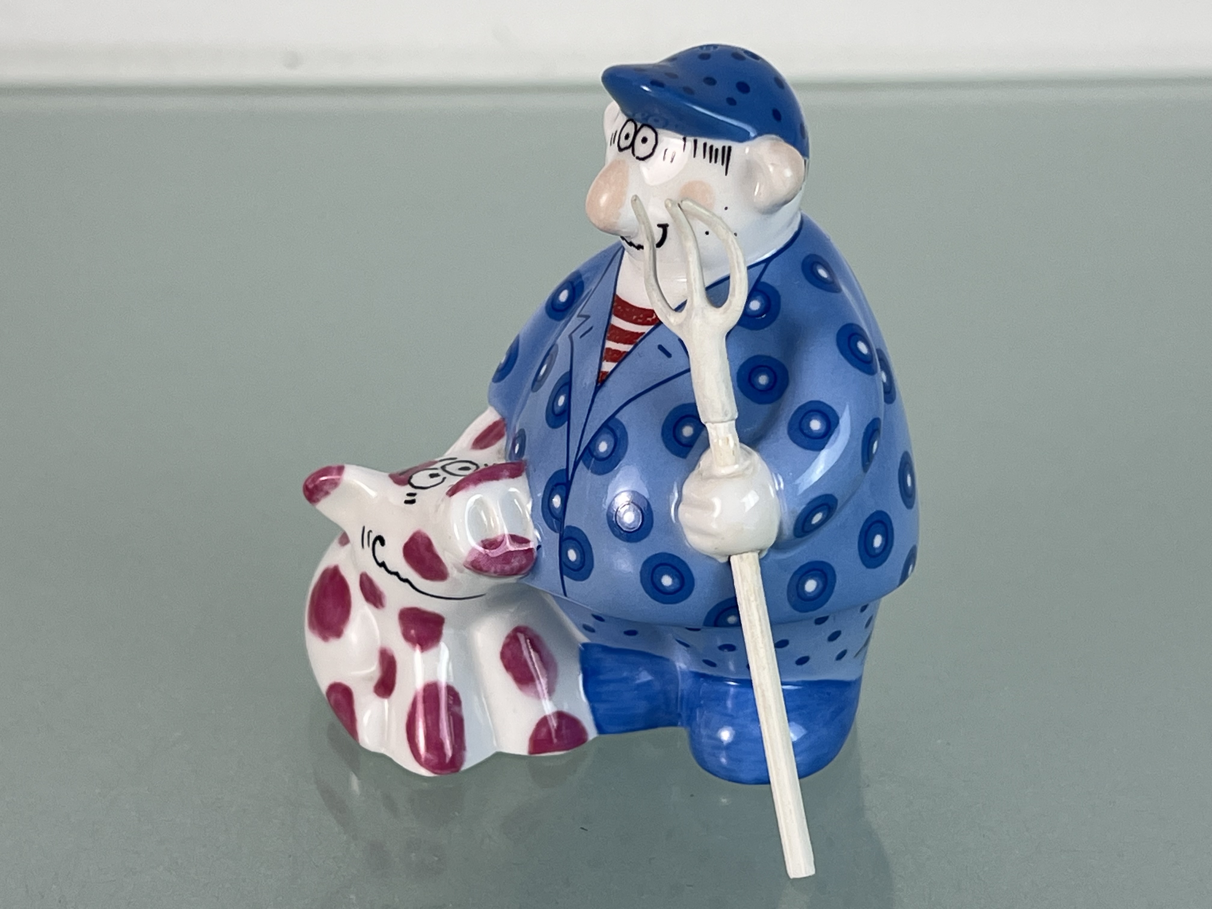  Goebel Figur Schweinehirte 7,5 cm. 1 Wahl in Top Zustand