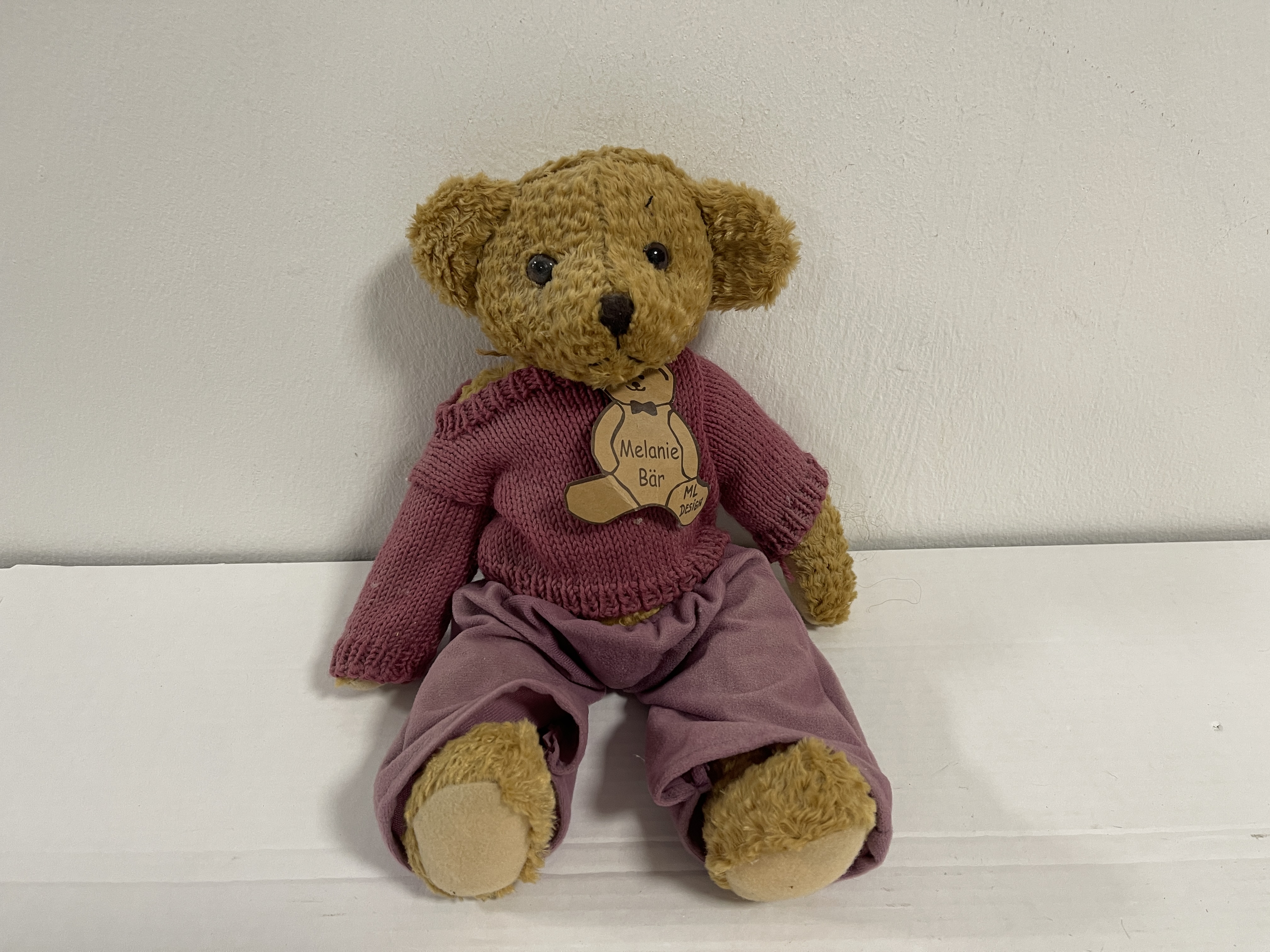 Künstler Teddybär ML Design 35 cm -Zustand siehe Fotos 