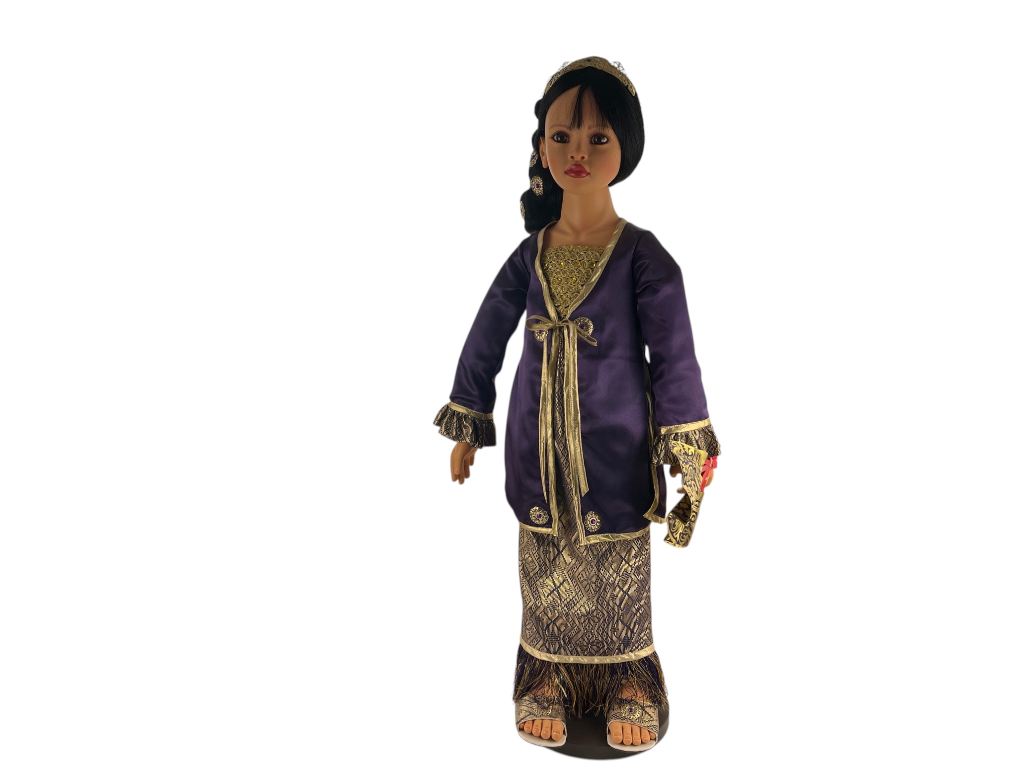 Dwi Saptono Künstlerpuppe Vinyl Puppe 92 cm. Top Zustand  