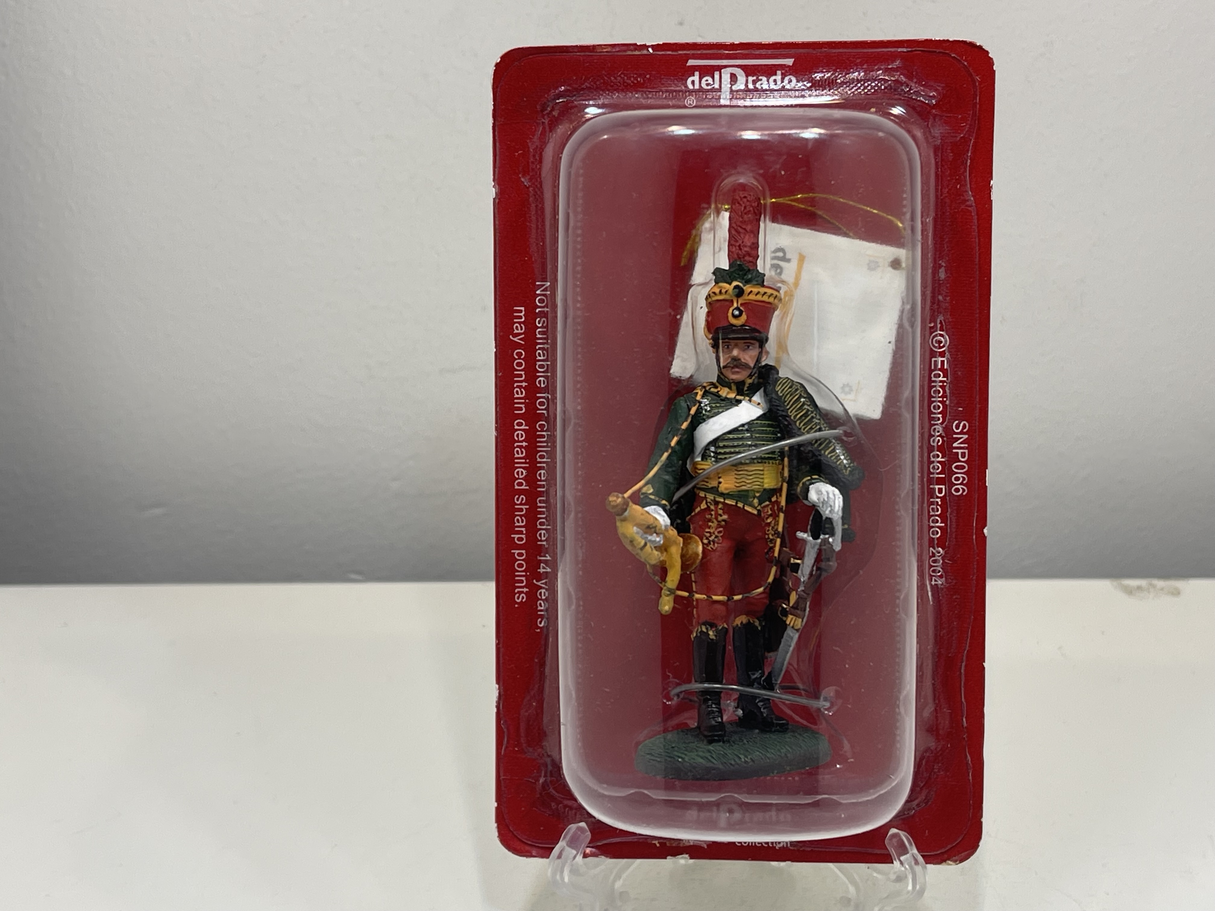 del Prado Zinnfigur Soldat ca. 8 cm . OVP Ungeöffnet