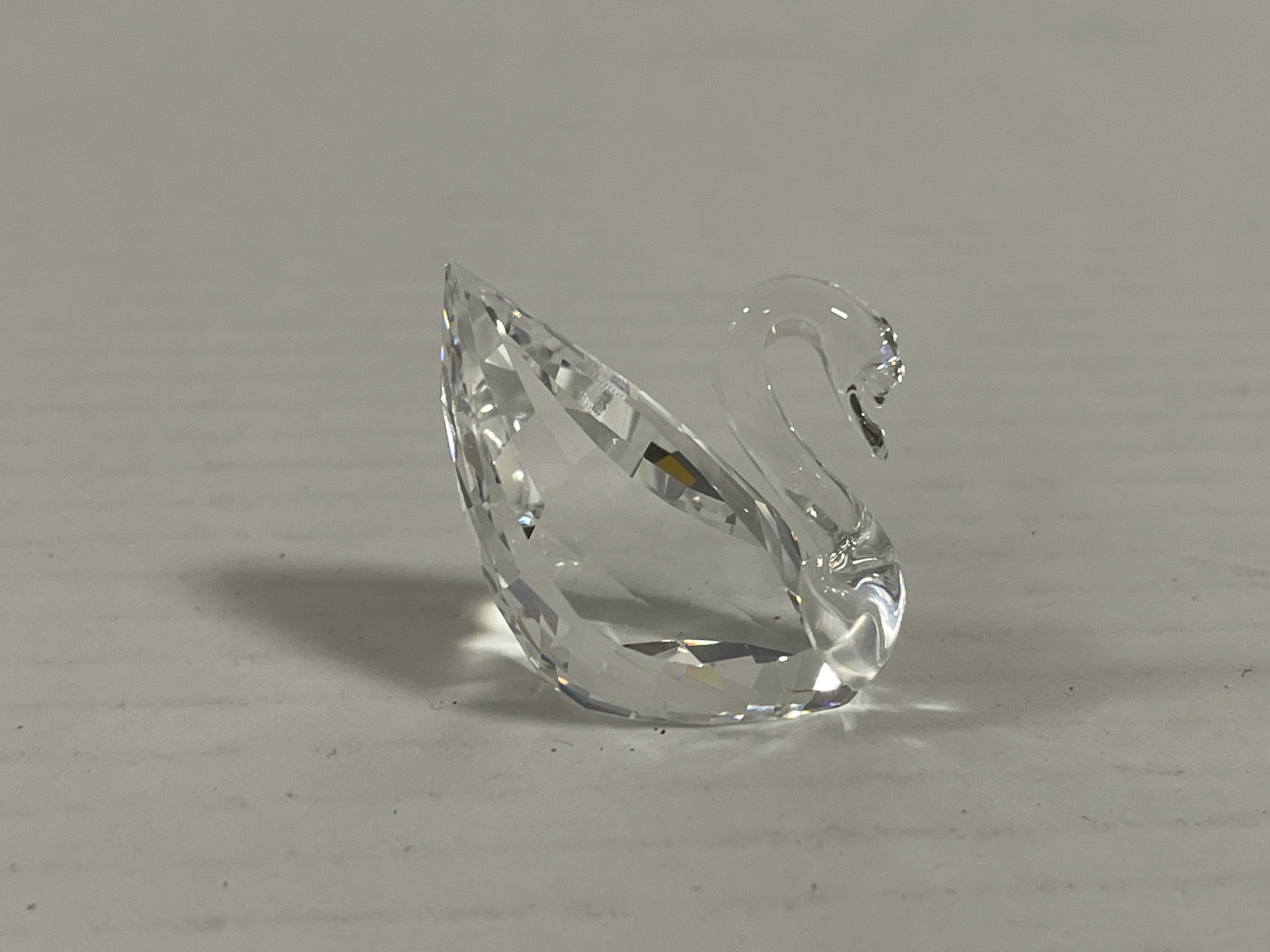 Swarovski Figur Kristall Schwan 3,5 cm. Top Zustand. 