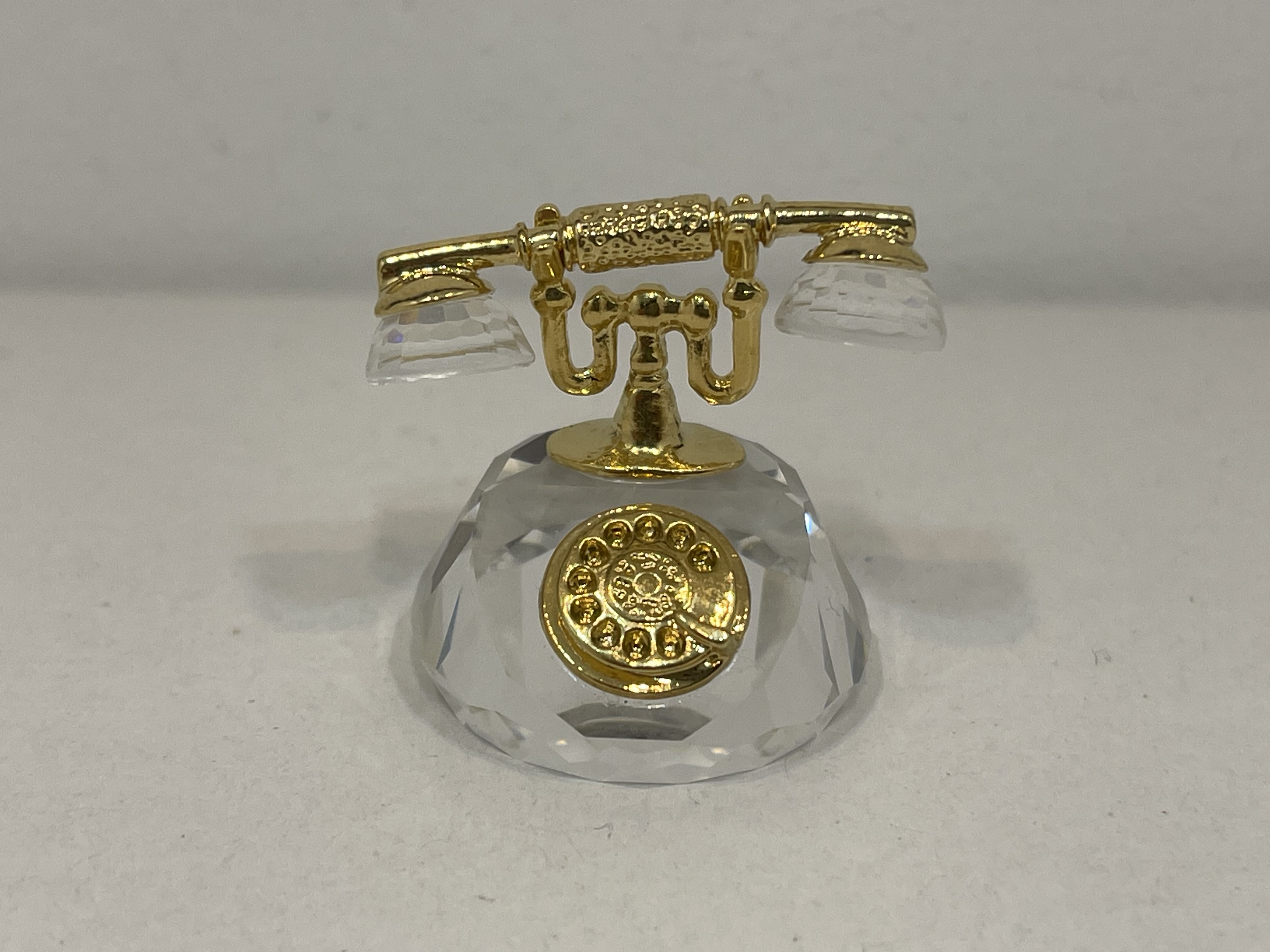 Swarovski Figur Kristall 180408 Memories Telefon 3 cm. Top Zustand