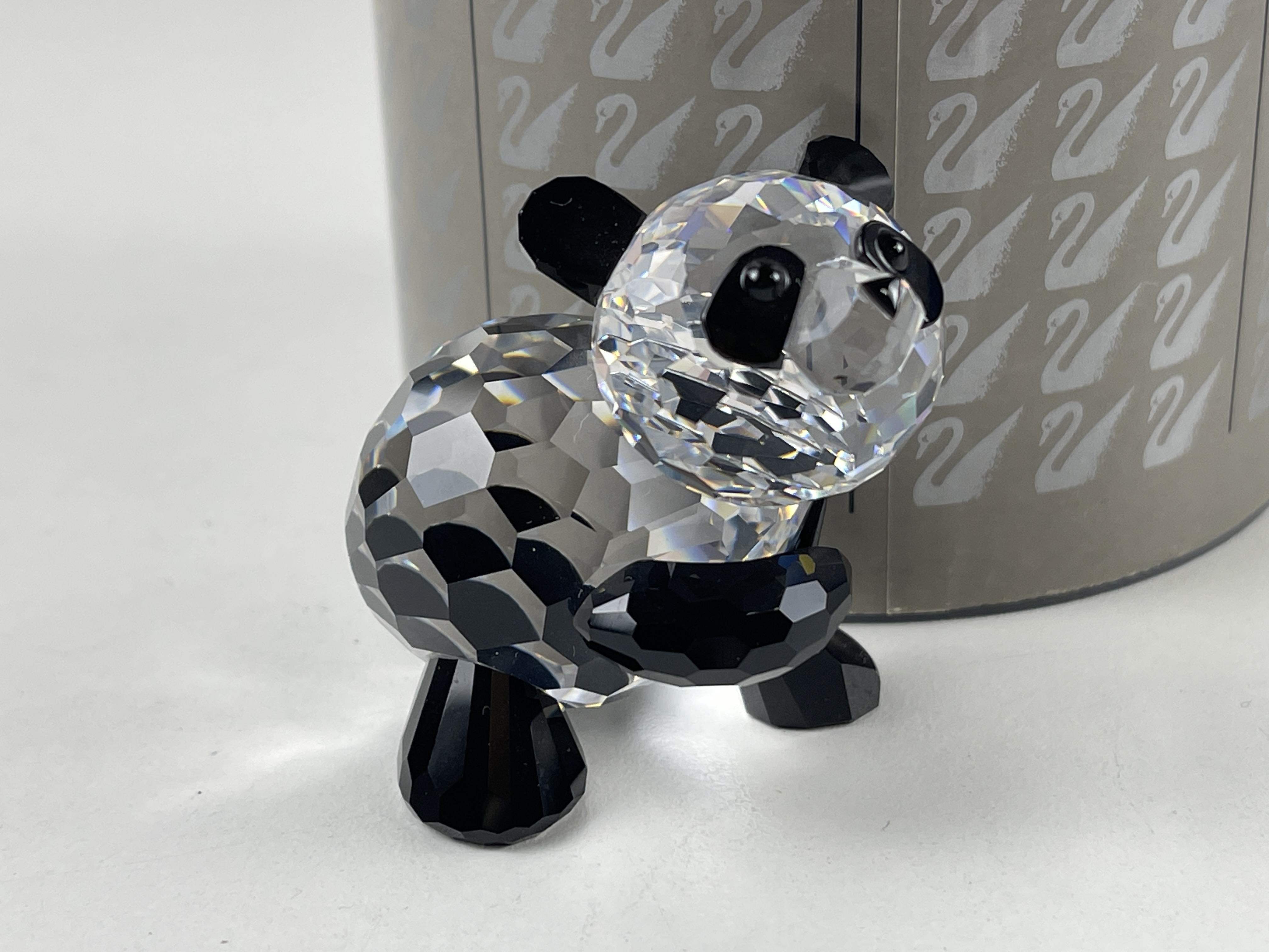 Swarovski Figur 181080 PandaBär Mutter 5 cm. Ovp & Zertifikat - Top Zustand.   