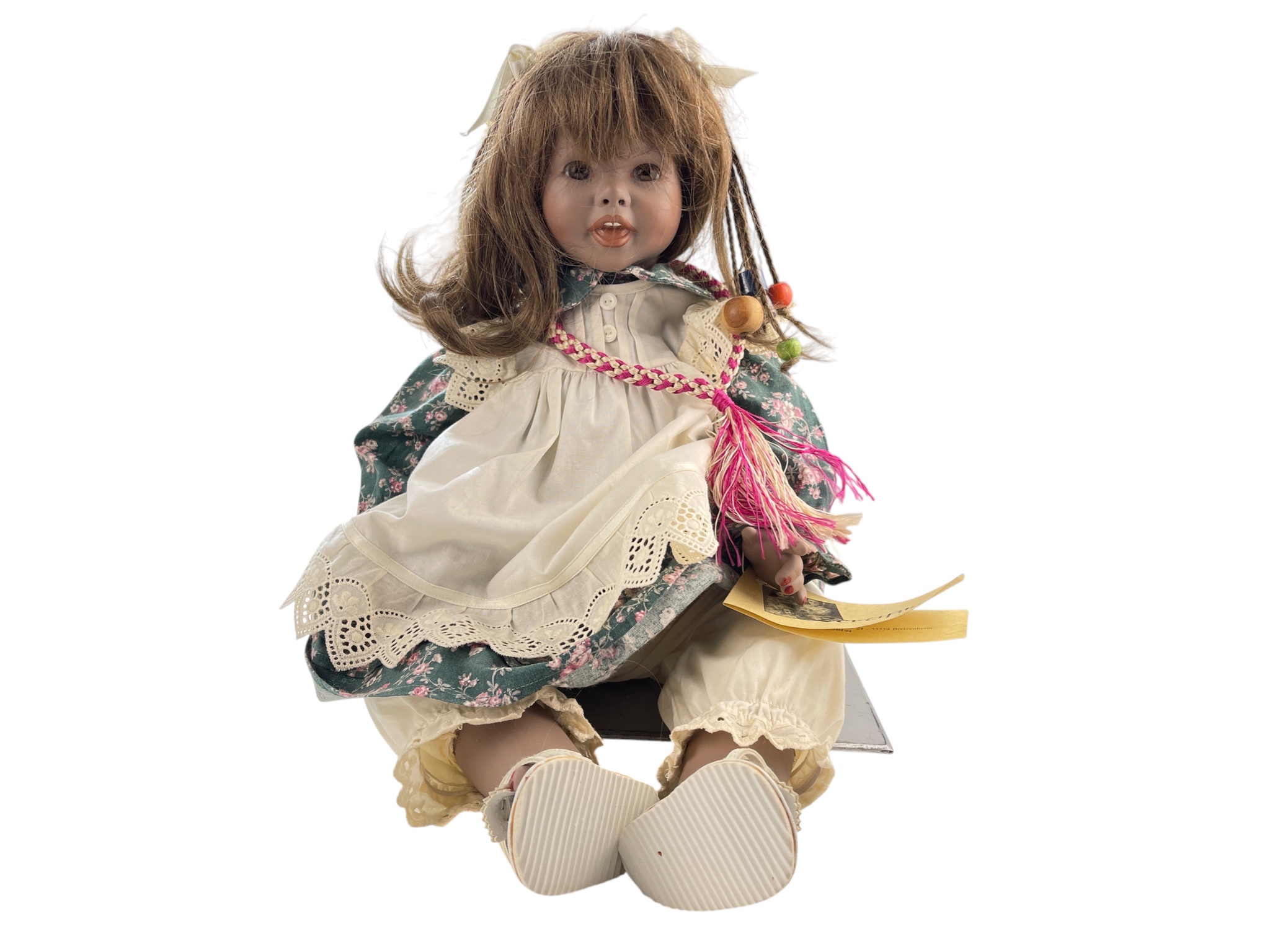 Heike Hees Künstler Porzellan Puppe 48 cm. Top Zustand 