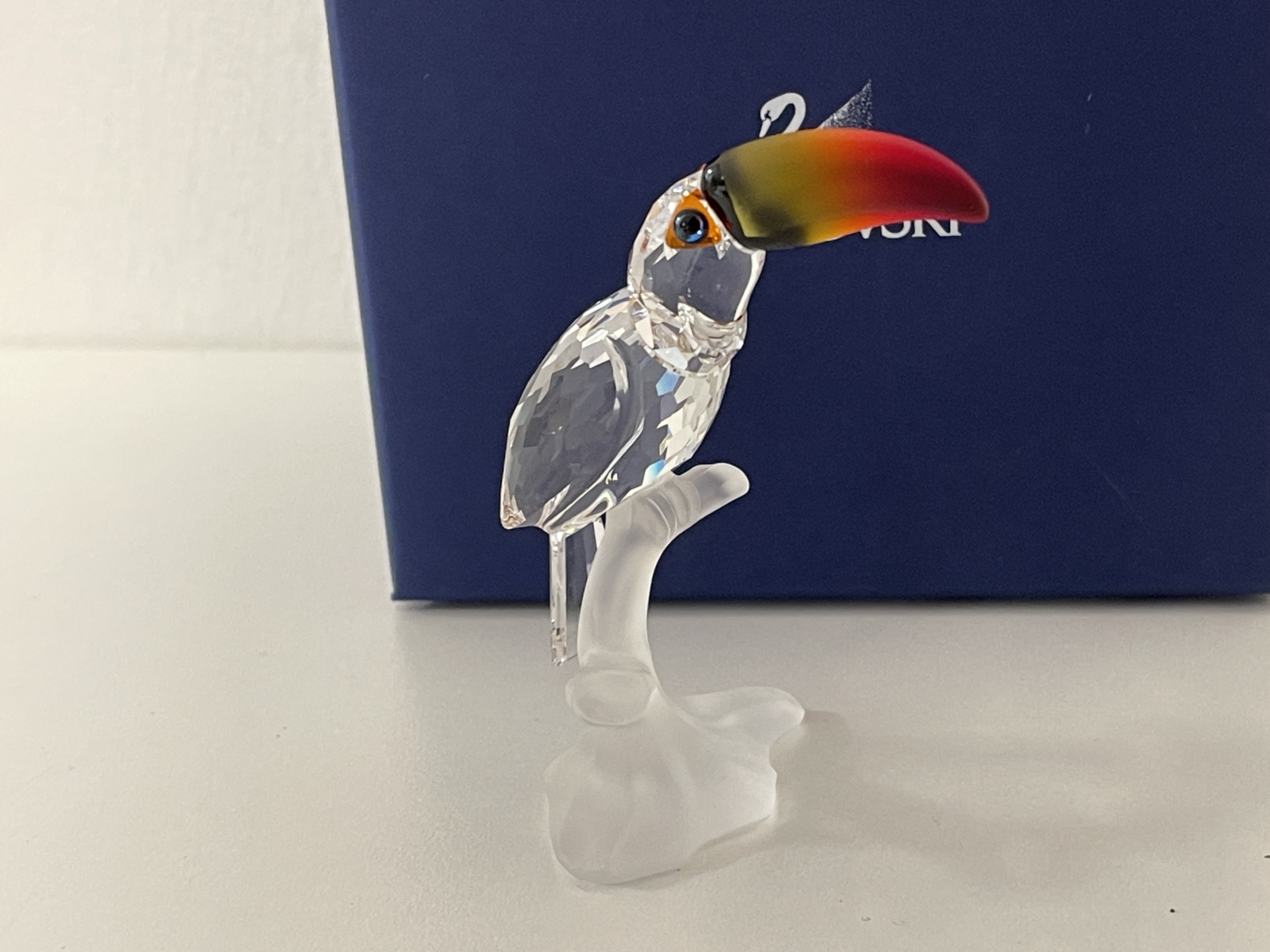 Swarovski Figur 234311 Tukan 8 cm. Kiste & Zertifikat. Top Zustand