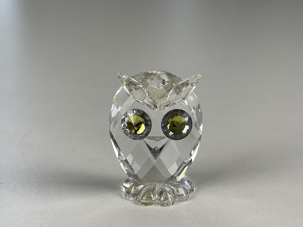  Swarovski Figur 010014 Eule 3,5 cm. - Top Zustand