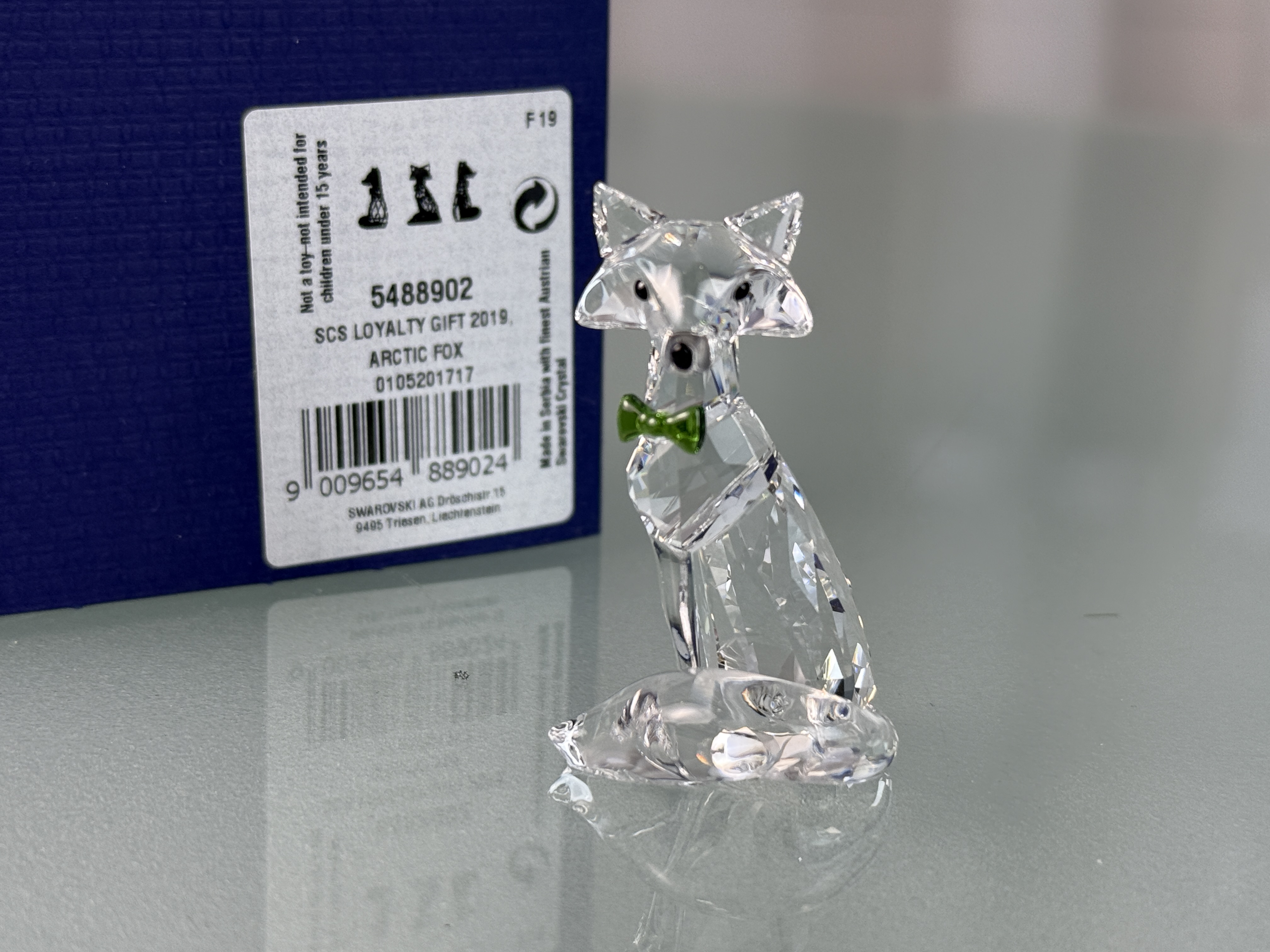 Swarovski Figur 5488902 SCS Polarfuchs 2019. Top Zustand  