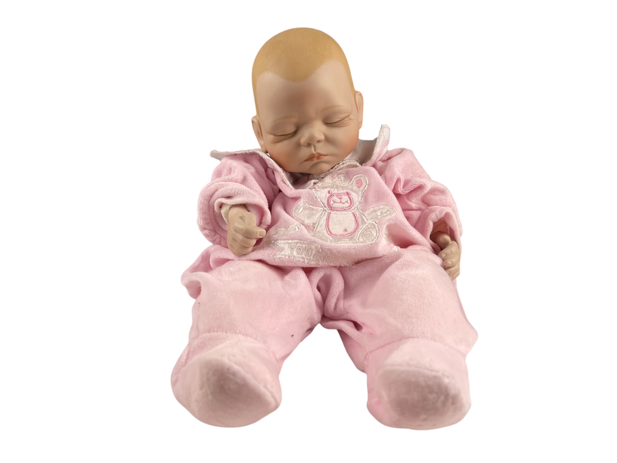 Joyce C. Wolf Künstlerpuppe Porzellan Puppe 46 cm Zustand Siehe Fotos.   