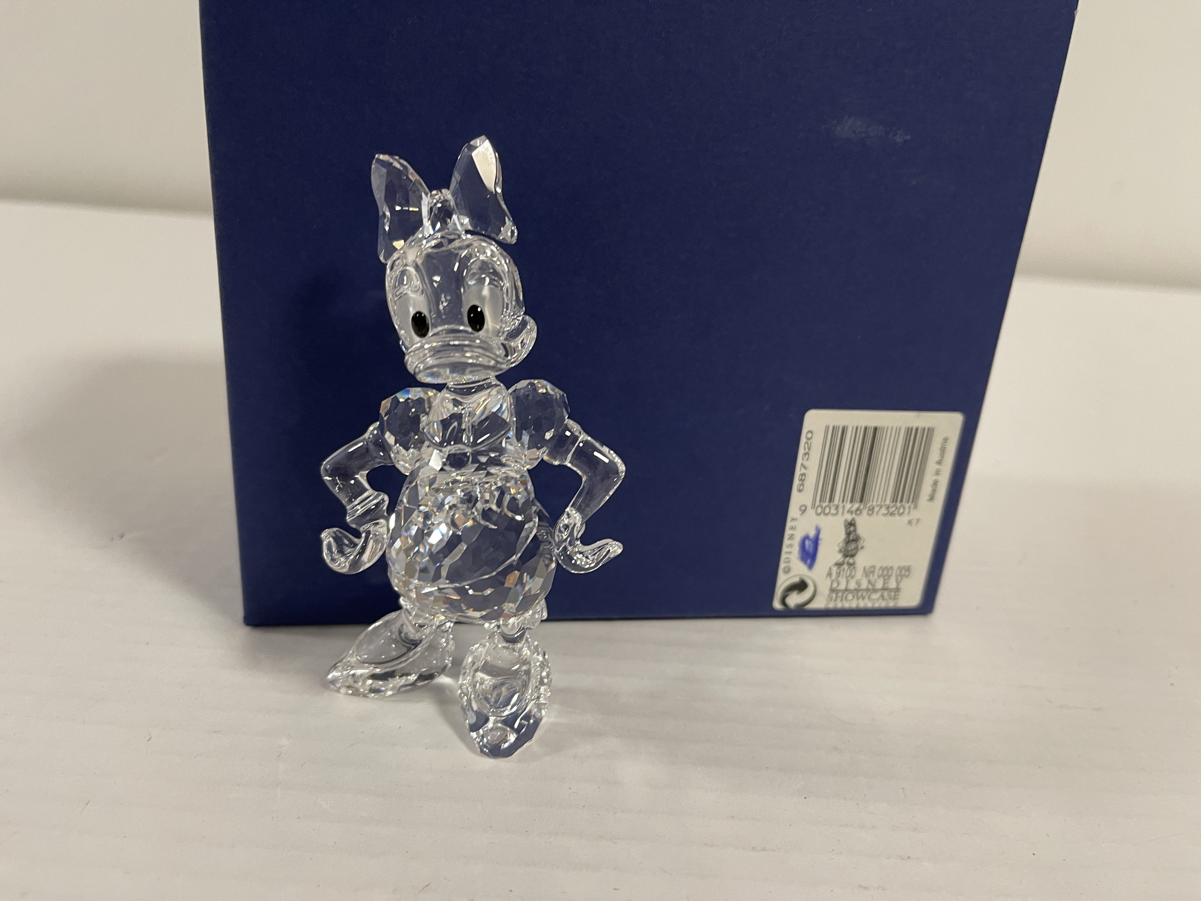 Swarovski Figur 687320 Disney Daisy Duck 10,5 cm Ovp Zertifikat Top Zustand  