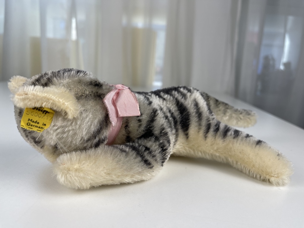 Steiff Tier Stofftier 5600/17 Katze 17 cm. Top Zustand.     