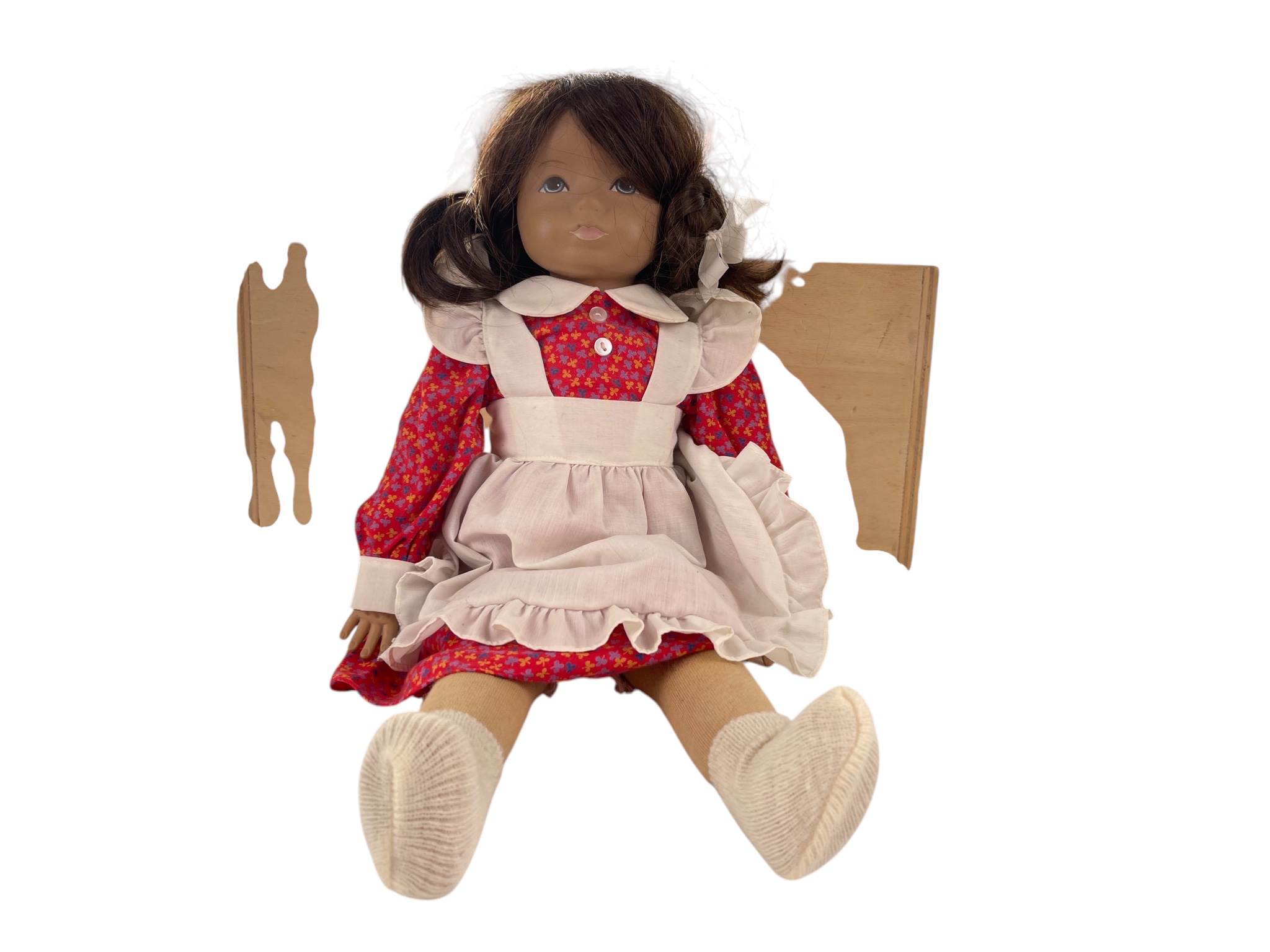 Künstlerpuppe Heidi Ott Vinyl Puppe 50 cm. Zustand siehe Fotos 