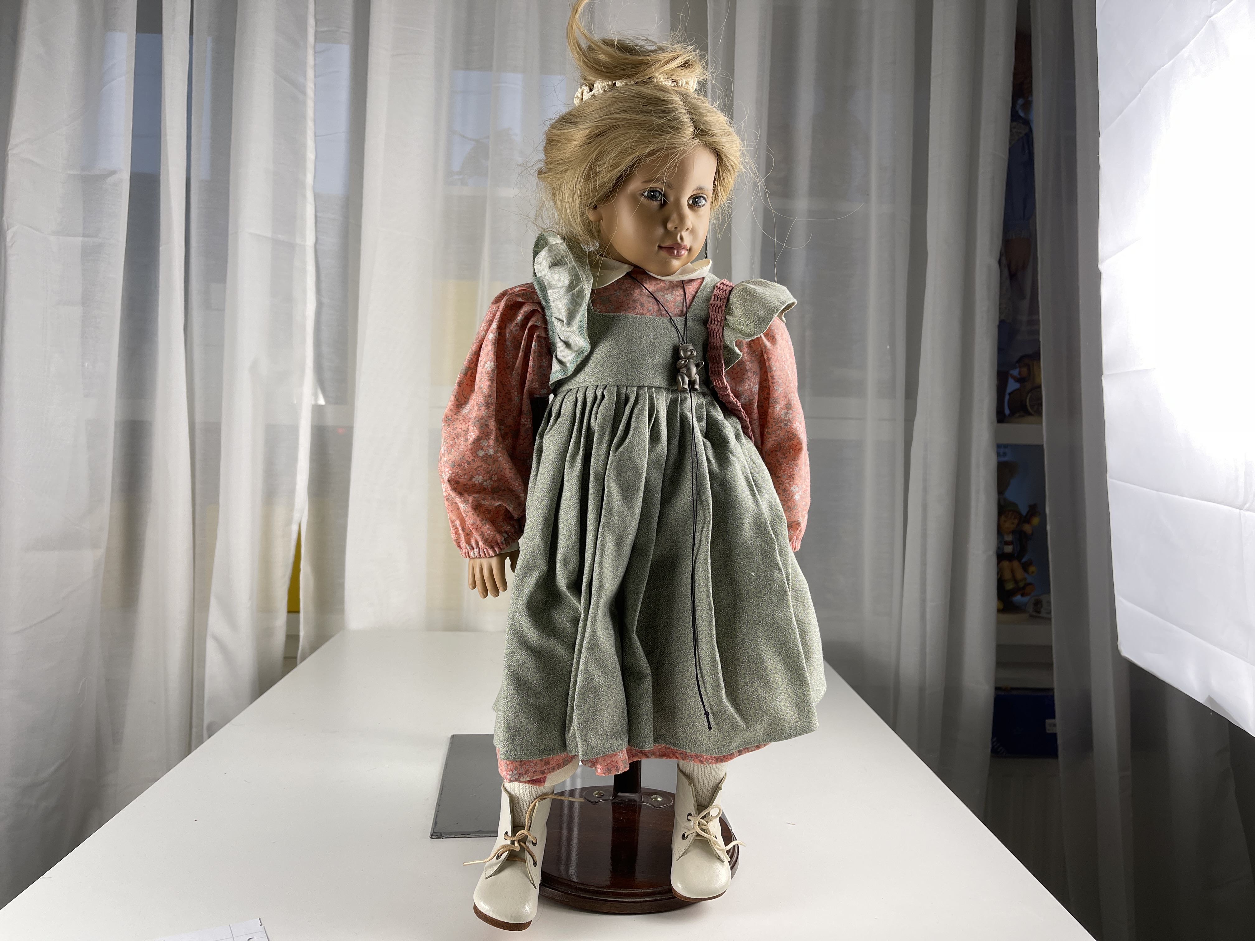 Künstlerpuppe Sigikid IVinyl Puppe 60 cm Top Zustand  