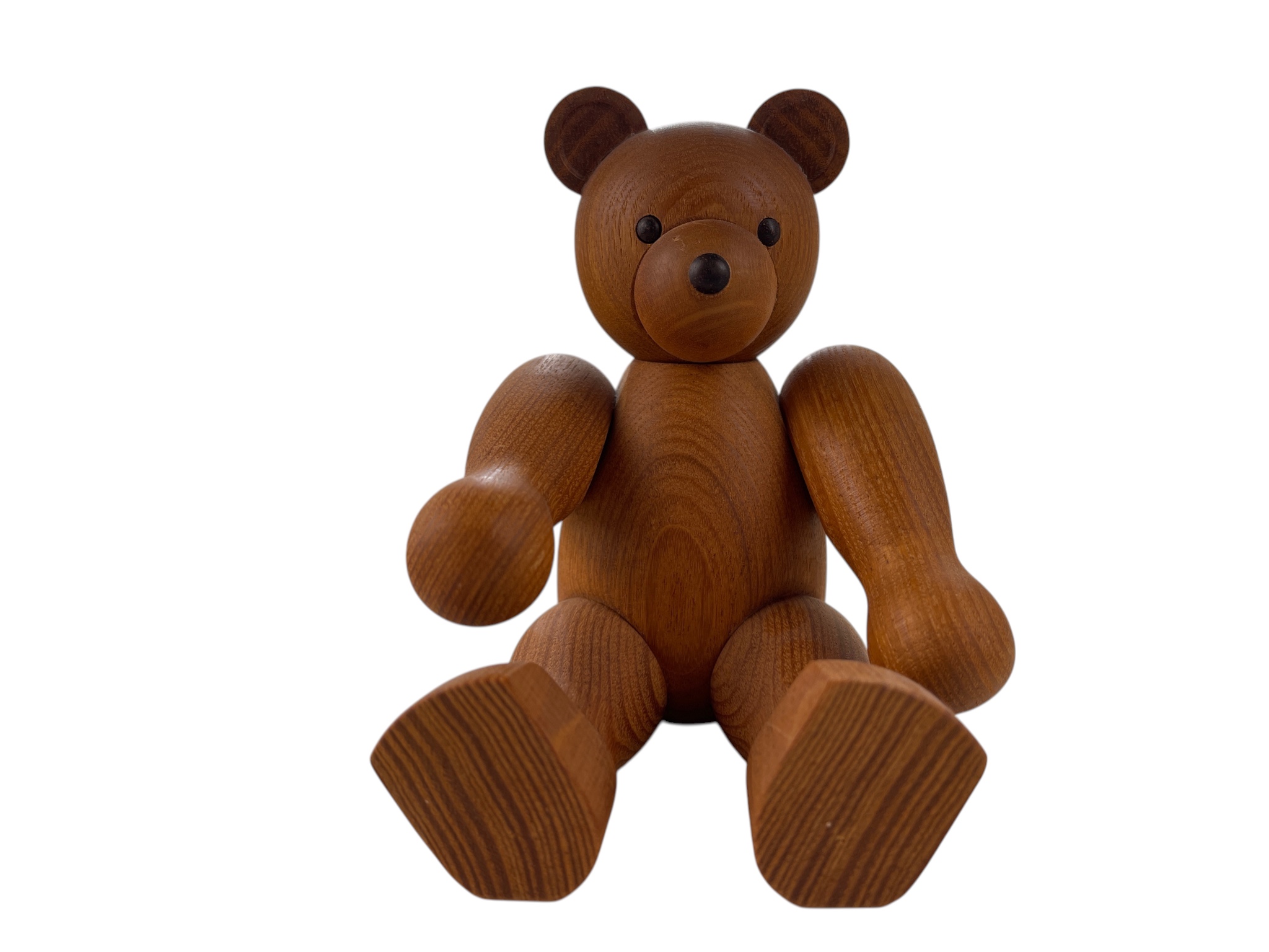 Erzgebirge Seiffener Figur Teddybär 13 cm. Top Zustand  
