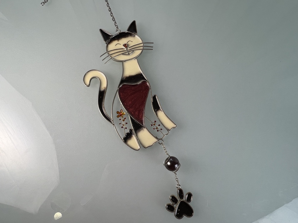 Ornament Katze 35 cm 1 Wahl. Top Zustand      