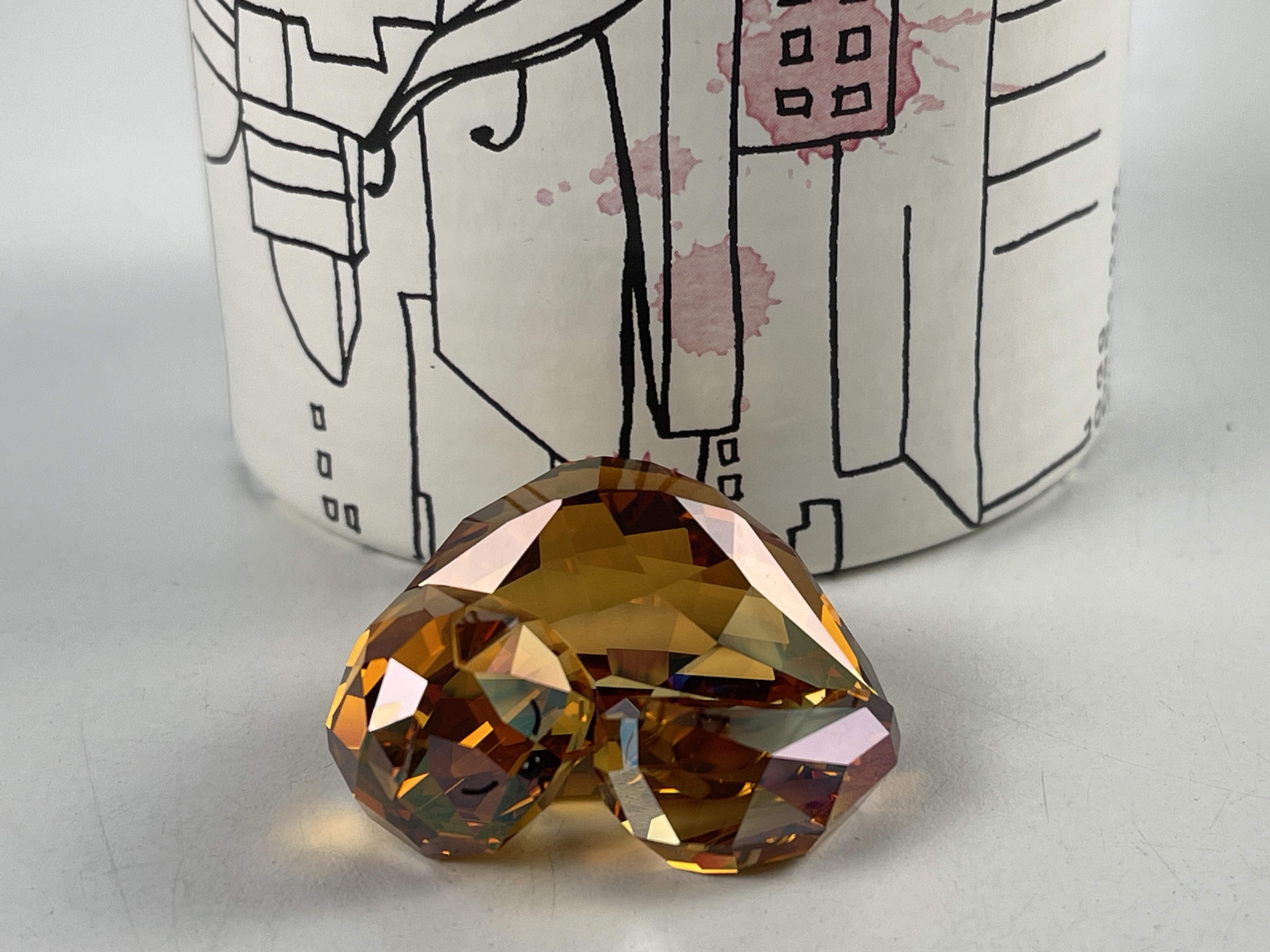 Swarovski Figur 995006 Katze Camille 3,7 cm. Ovp Top Zustand