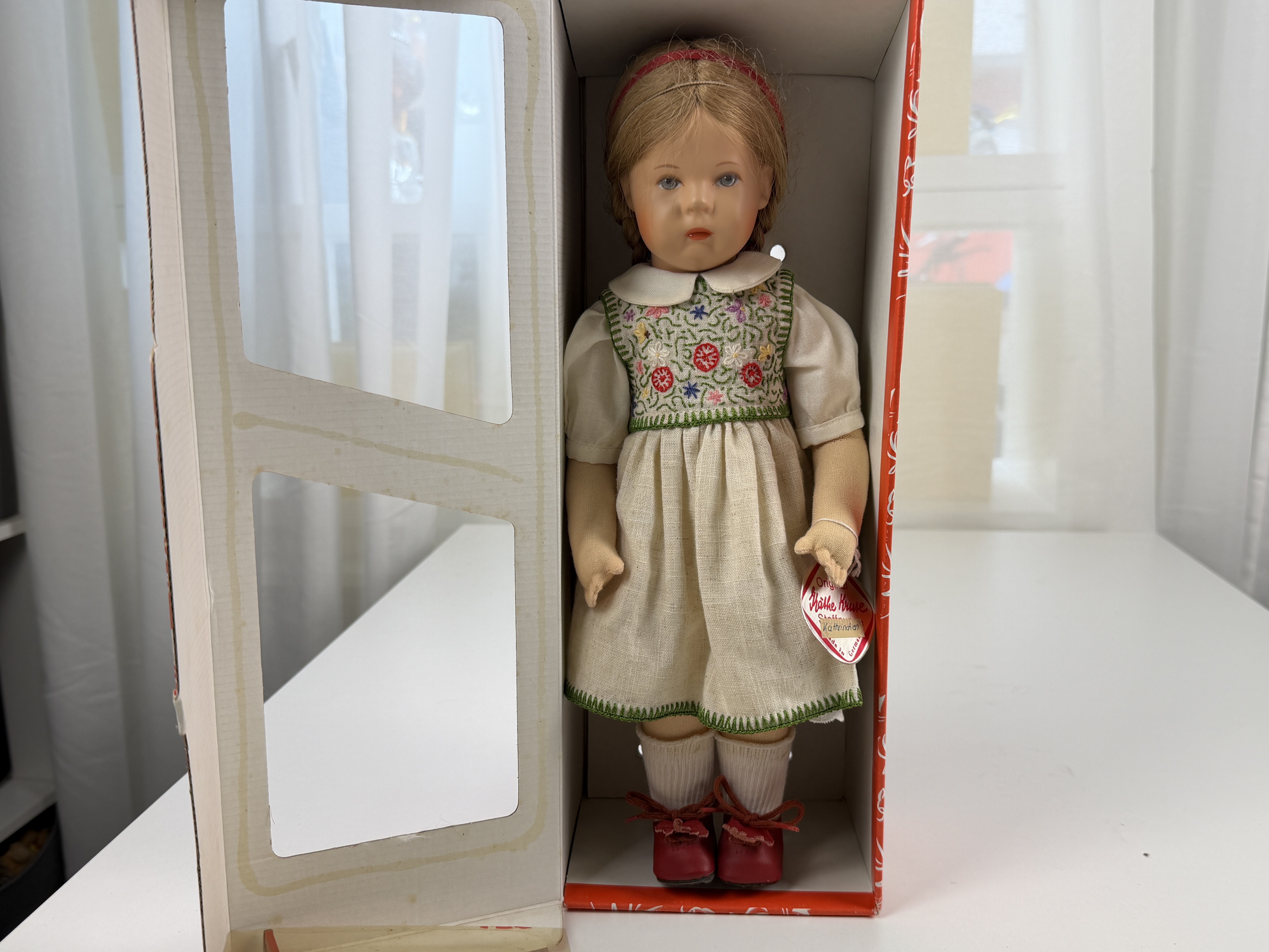 Käthe Kruse Puppe Sammlerpuppe 38 cm Top Zustand Siehe Fotos 