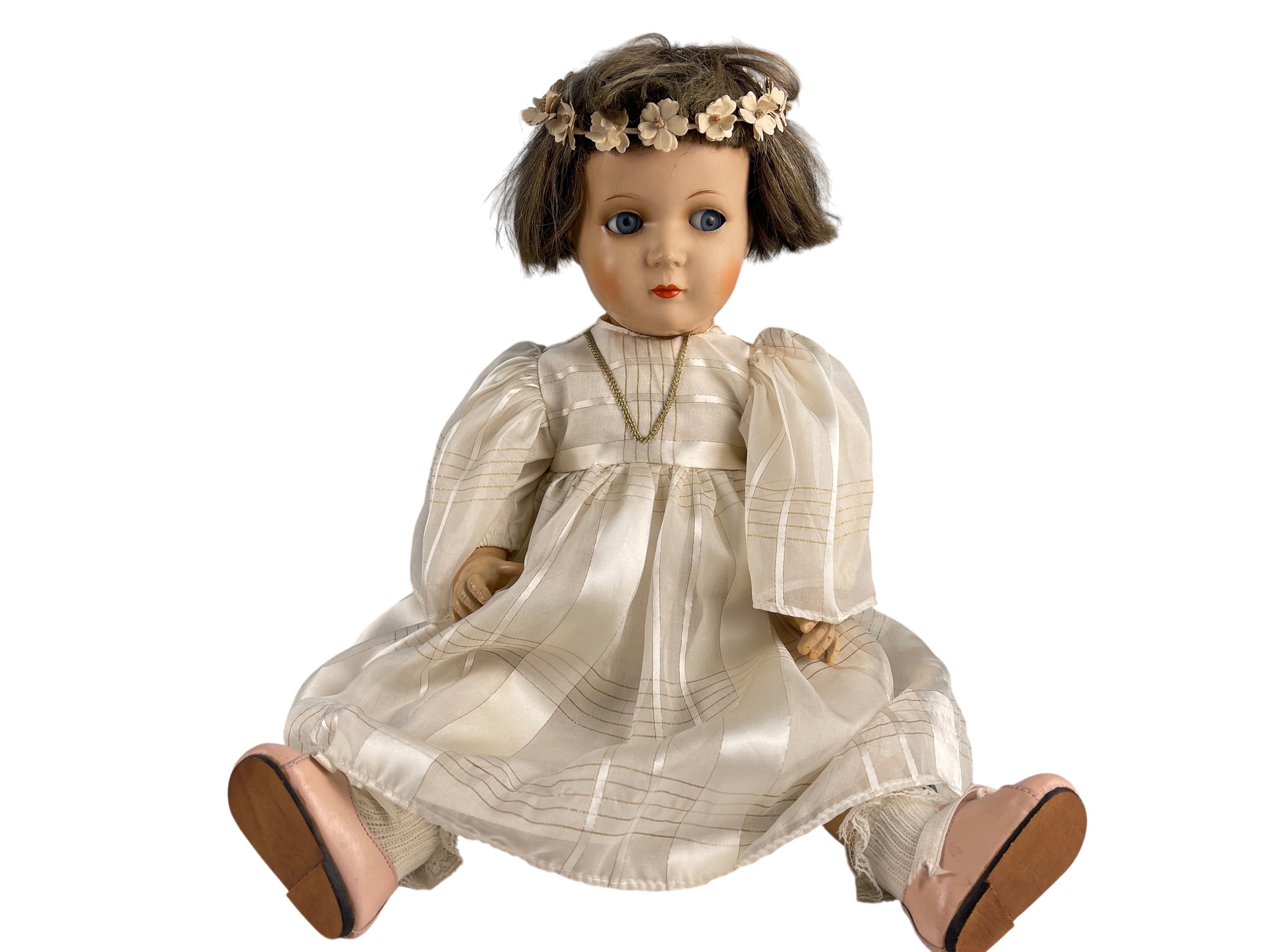 Alte Sammler Puppe  51 cm. Zustand siehe Fotos  