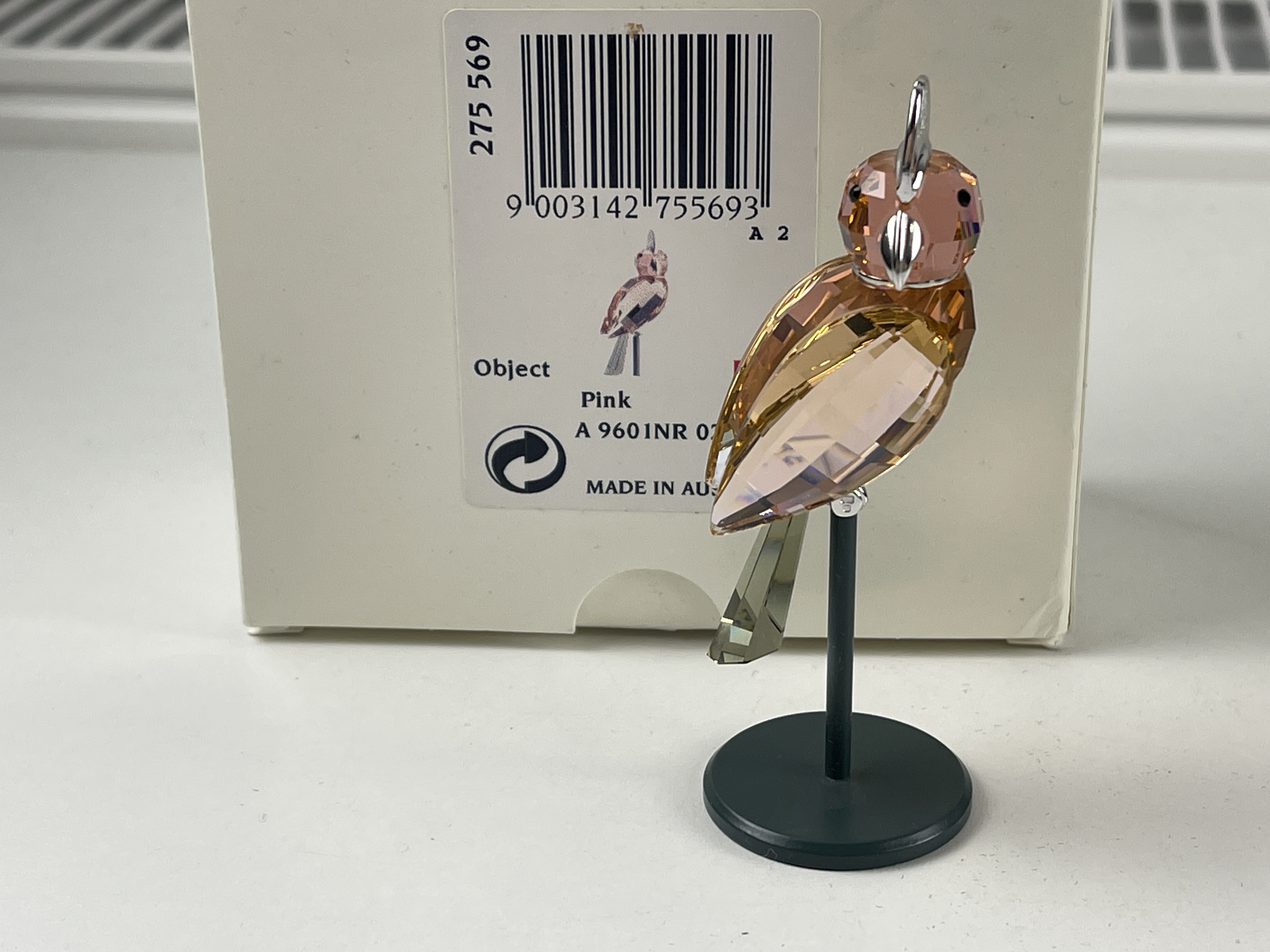 Swarovski Figur 275569 Paradise Baimuru Vogel 8,5 cm + OVP & Zertifikat Top Zustand  