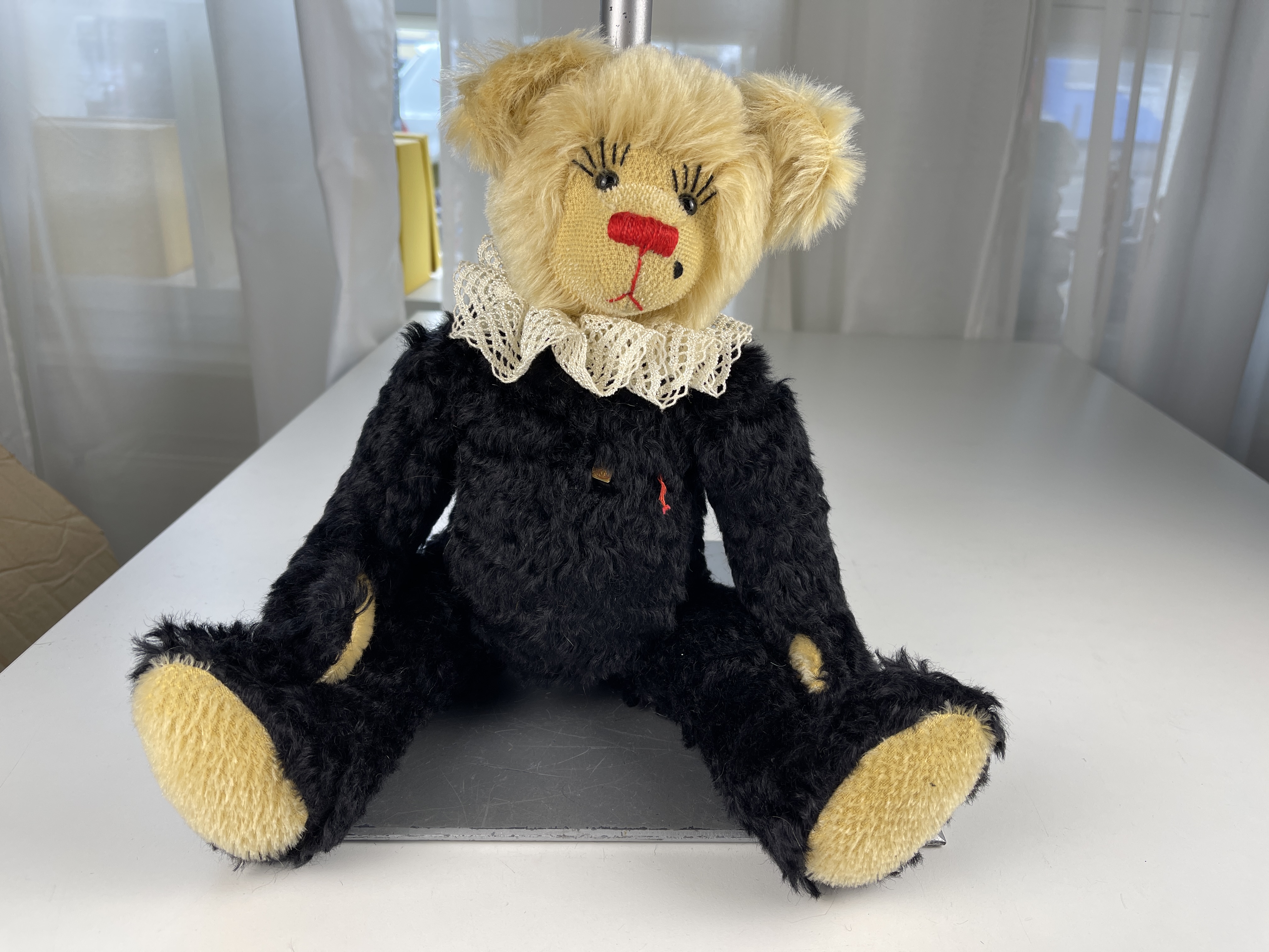 Künstler Stofftier Teddybär 37 cm. Top Zustand 