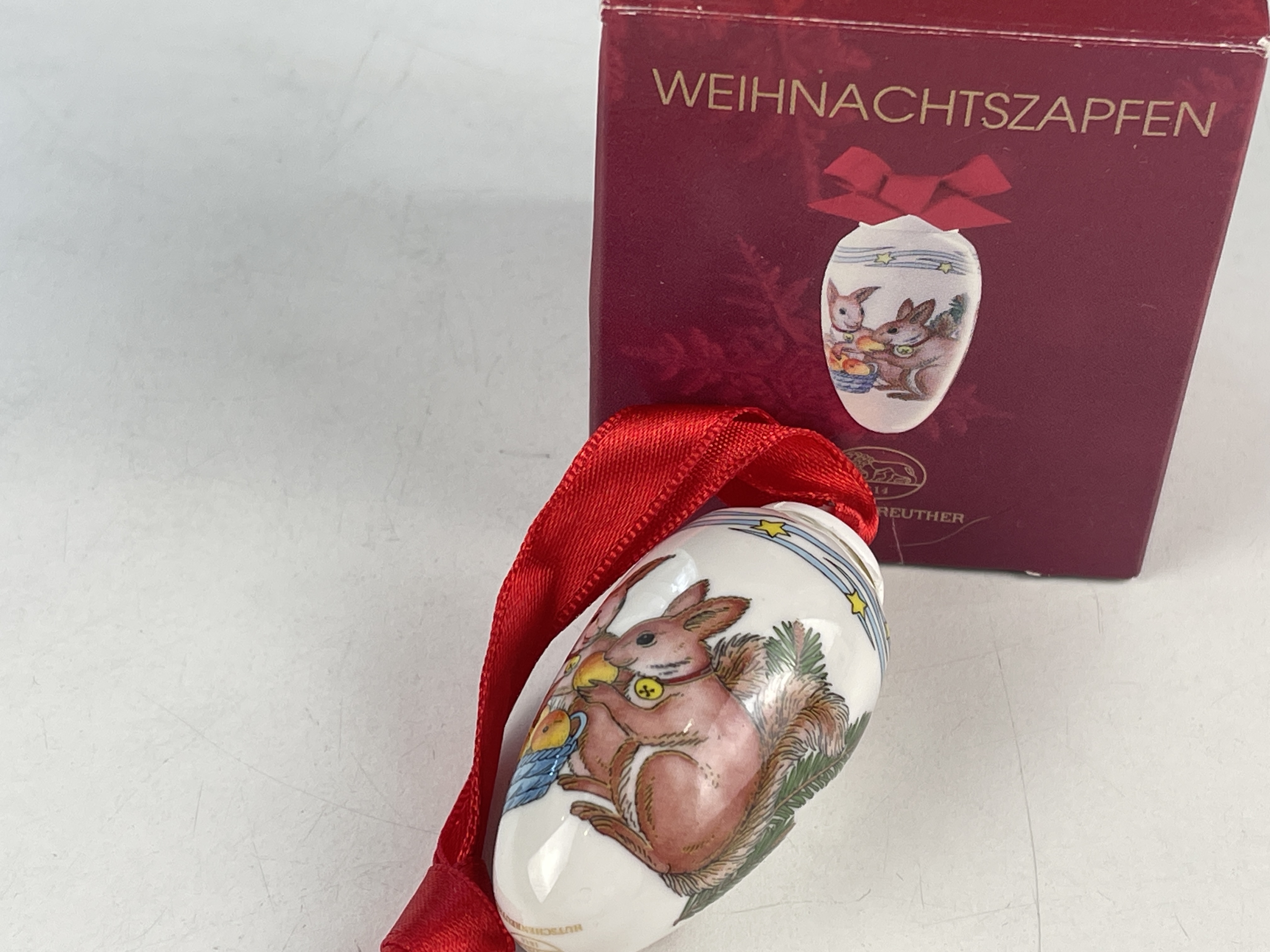 Hutschenreuther Porzellan Zapfen Mini. Top Zustand. OVP  