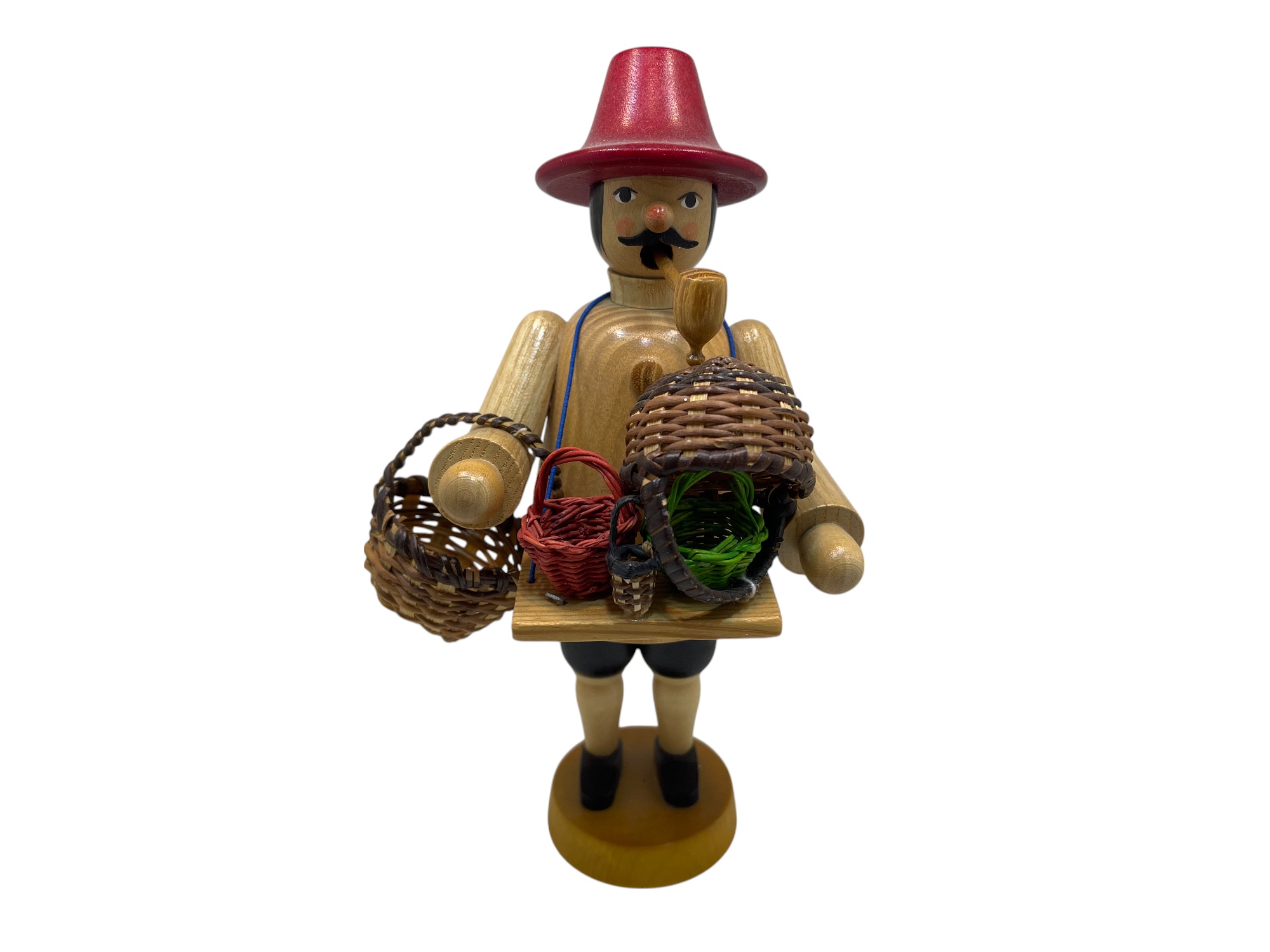 Erzgebirge Figur Räuchermännchen 22 cm. Top Zustand    