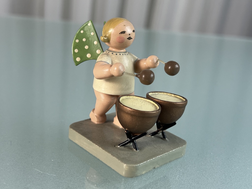 Erzgebirge Figur Sammlerfigur Holz 6 cm. Guter Zustand siehe Fotos