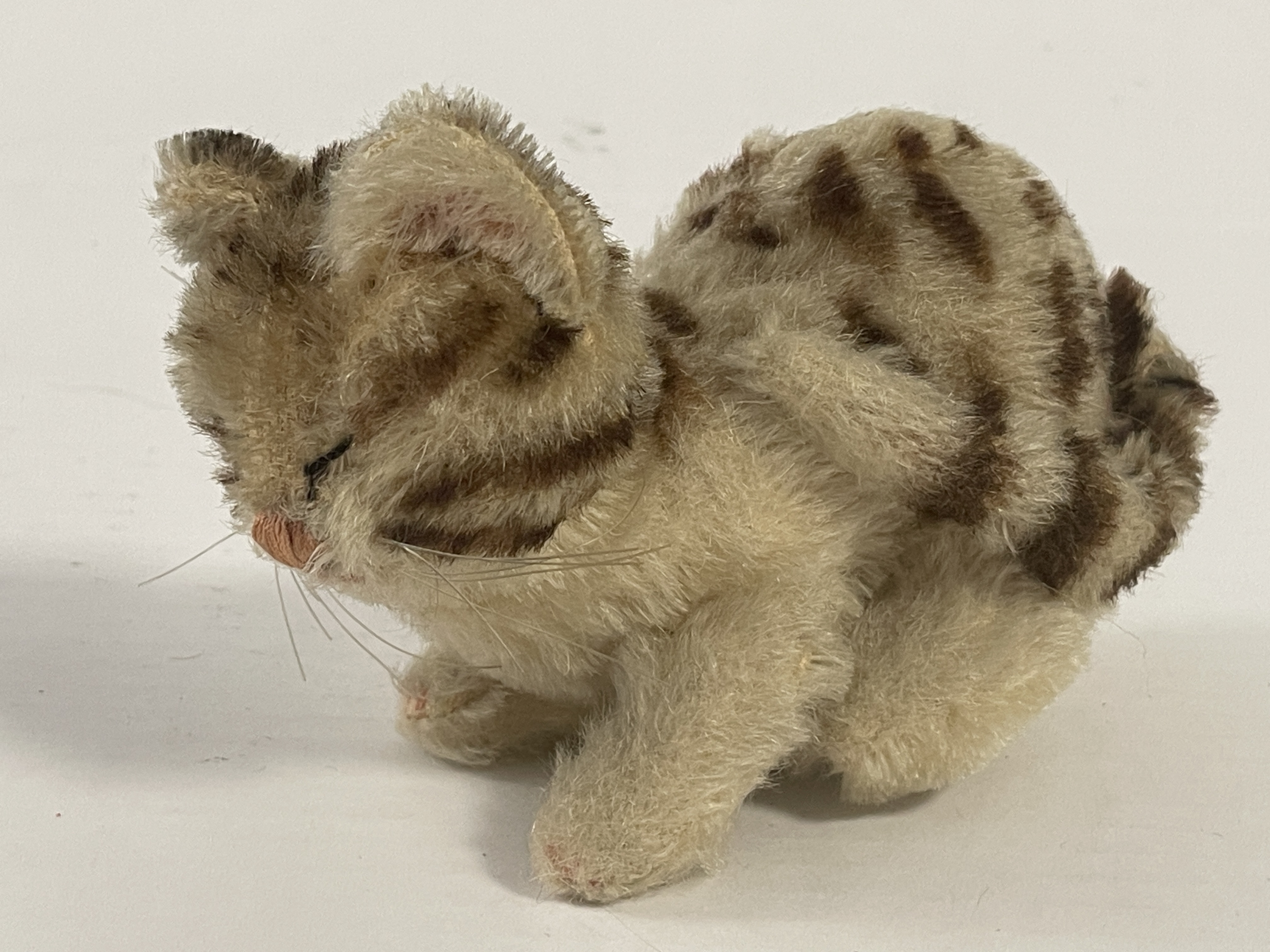Steiff Tier Katze 12 cm. Zustand siehe Fotos 