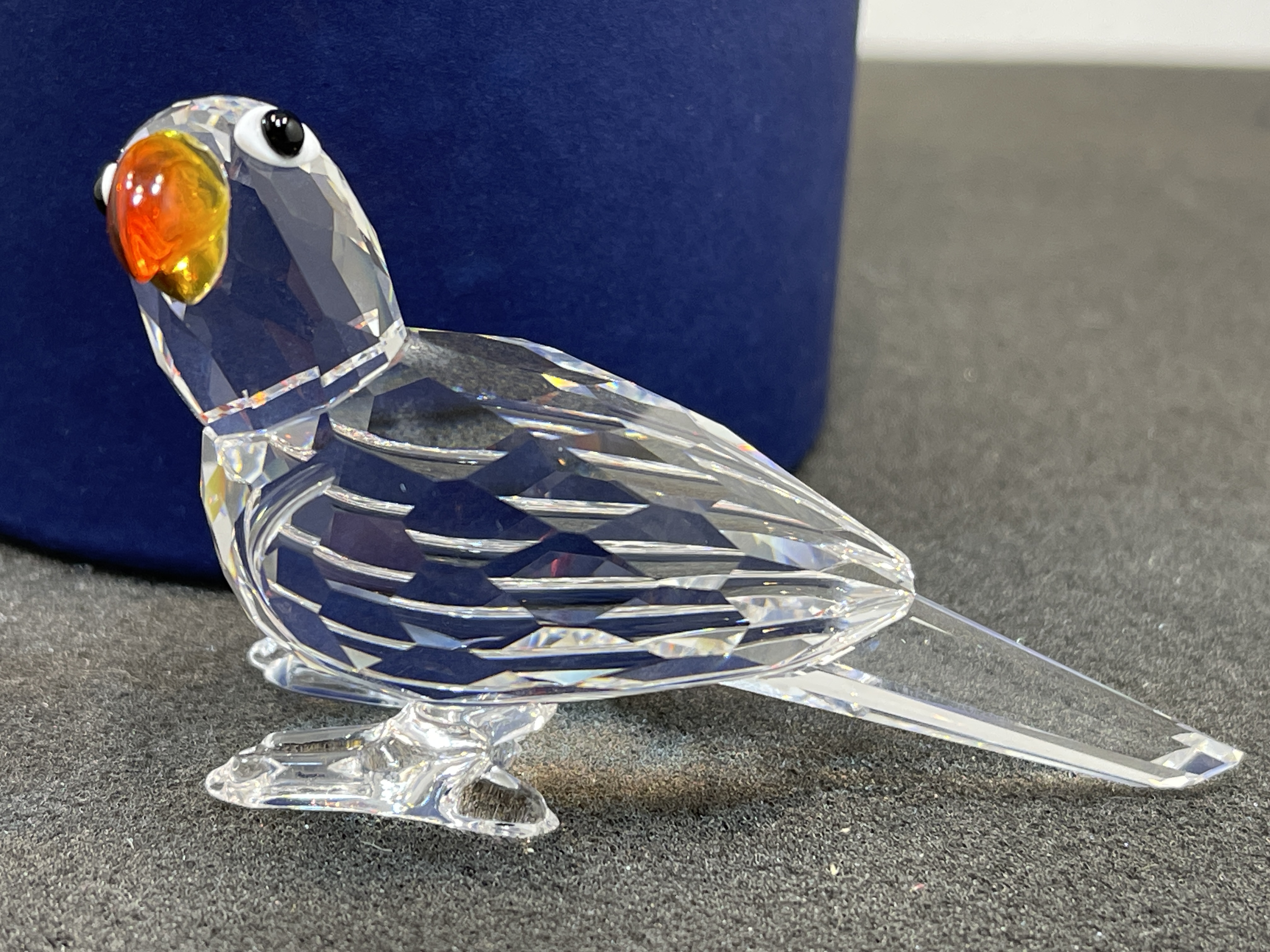 Swarovski Figur 294047 Kristall Papagei 7 cm mit Ovp & Zertifikat Top Zustand 