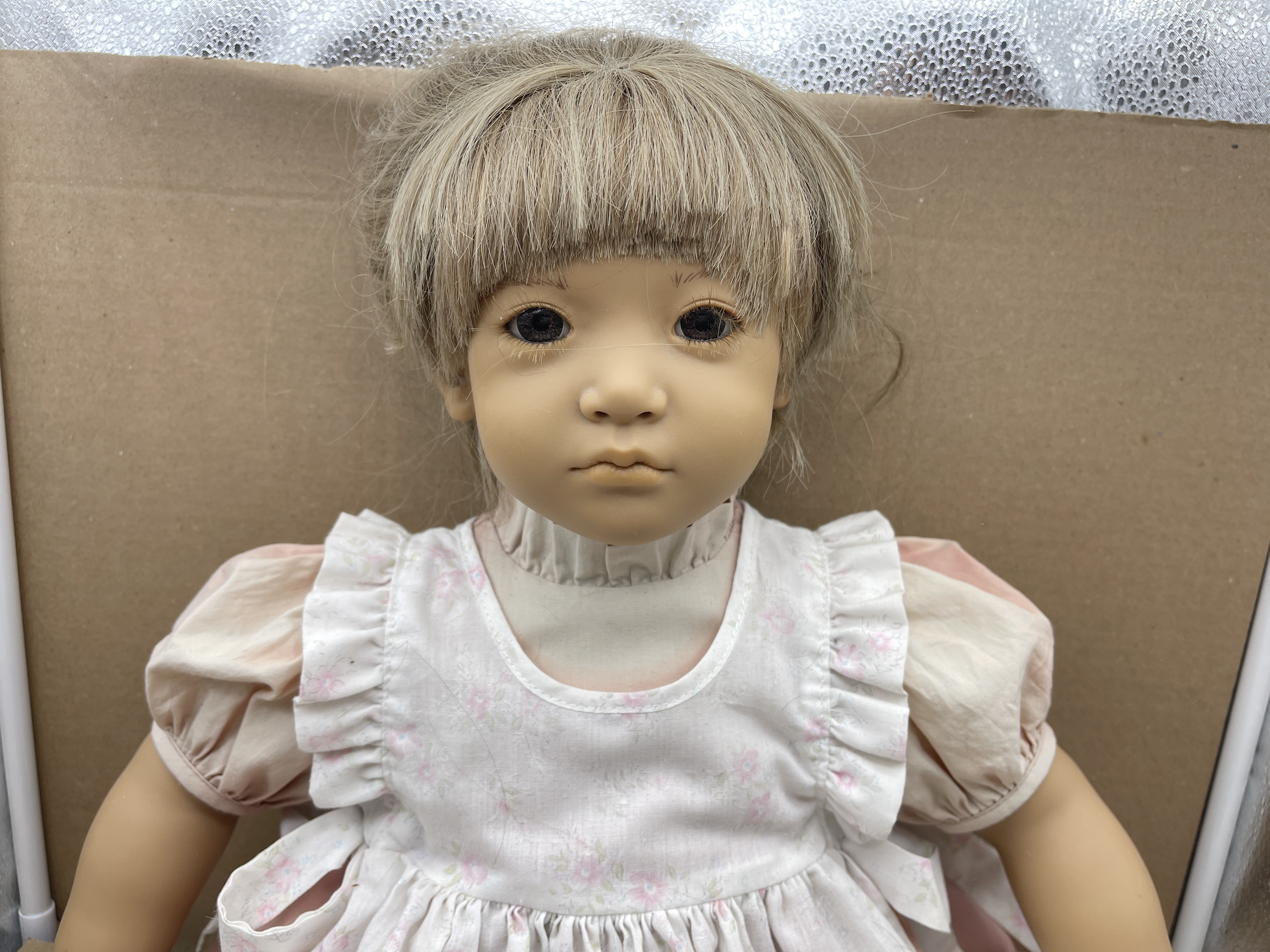 Annette Himstedt Puppe Neblina 65 cm Top Zustand. 