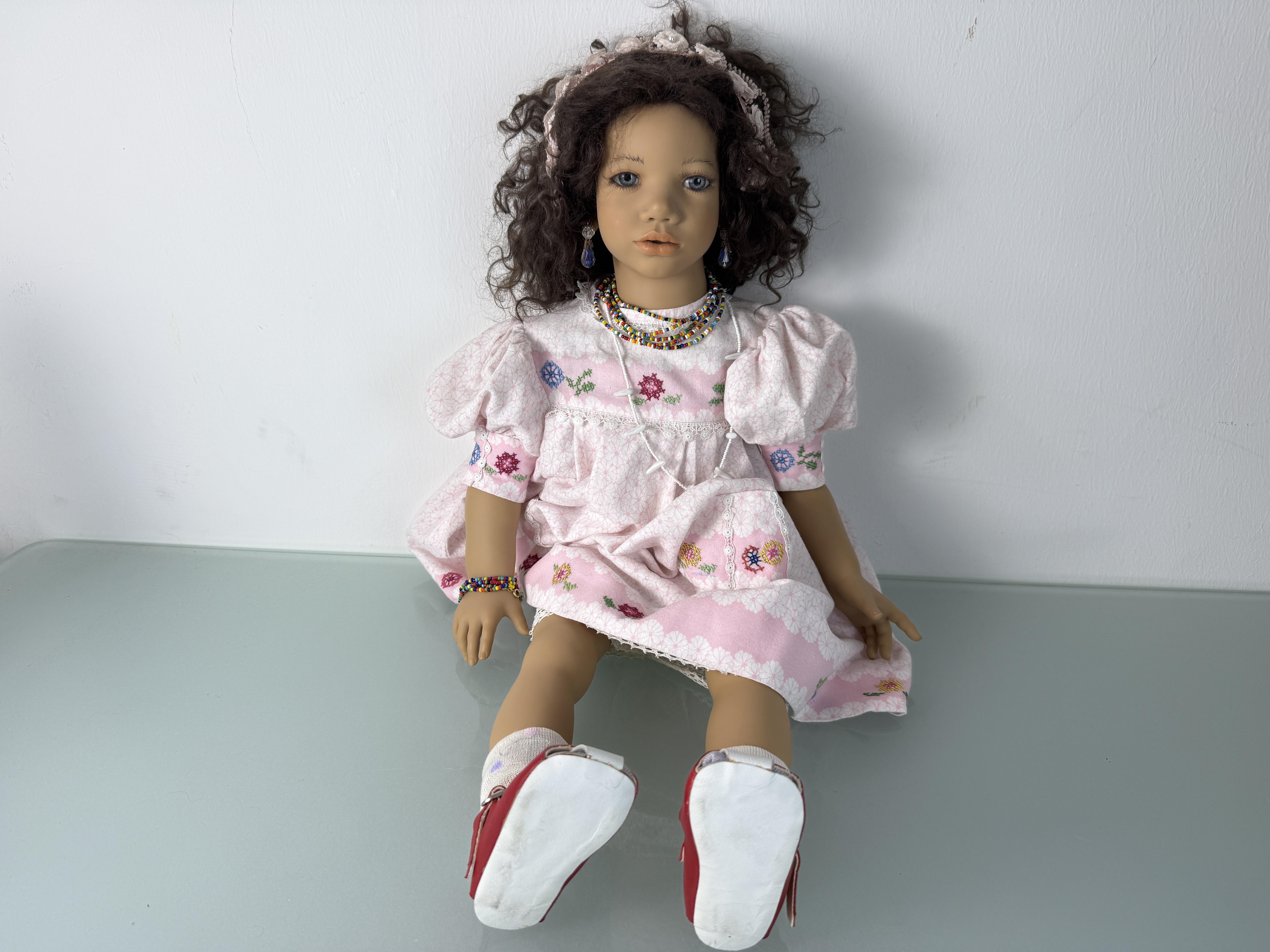 Annette Himstedt Puppe Minou 71 cm. Top Zustand .