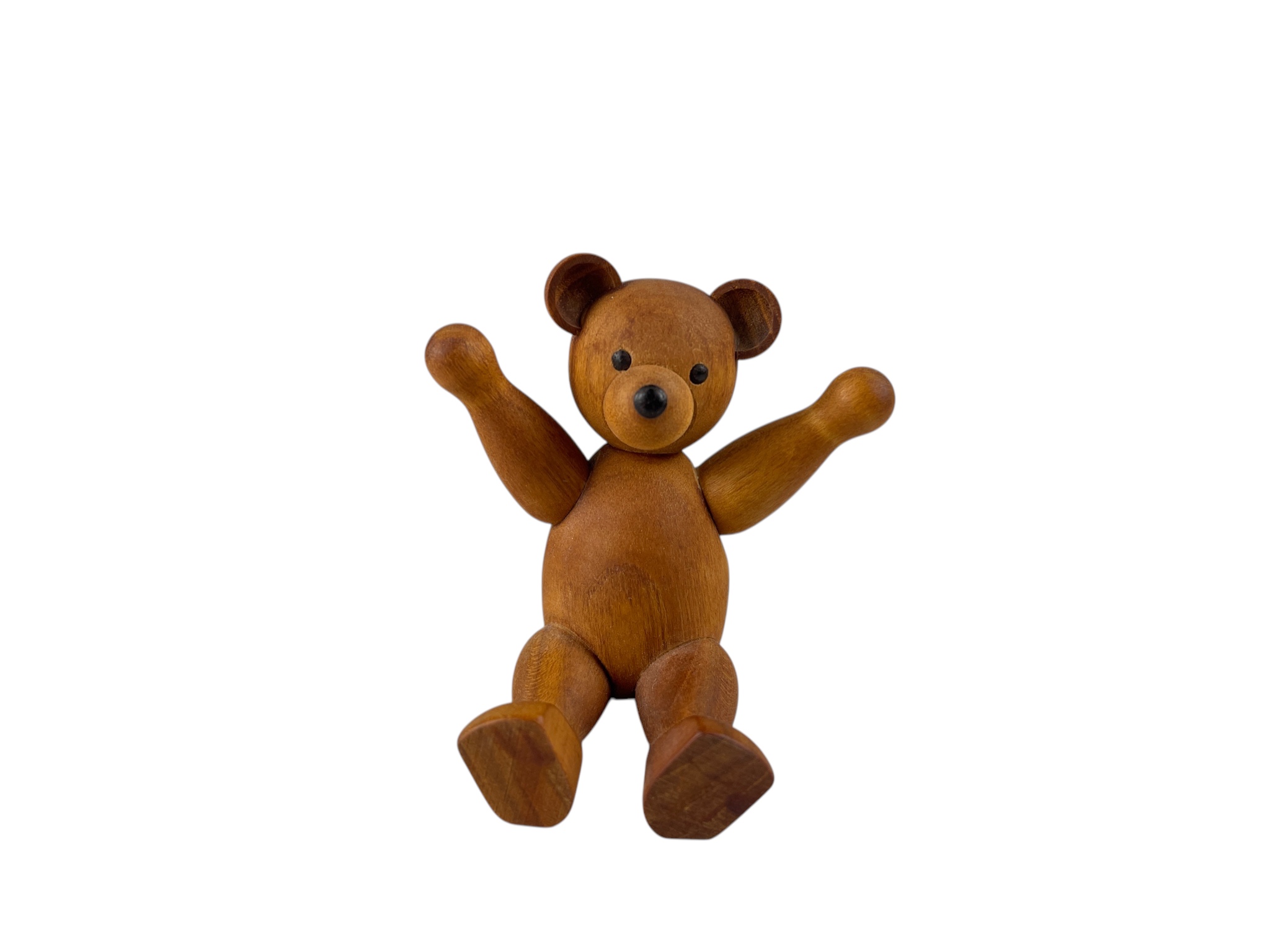 Erzgebirge Seiffener Figur Teddybär 8 cm. Top Zustand 