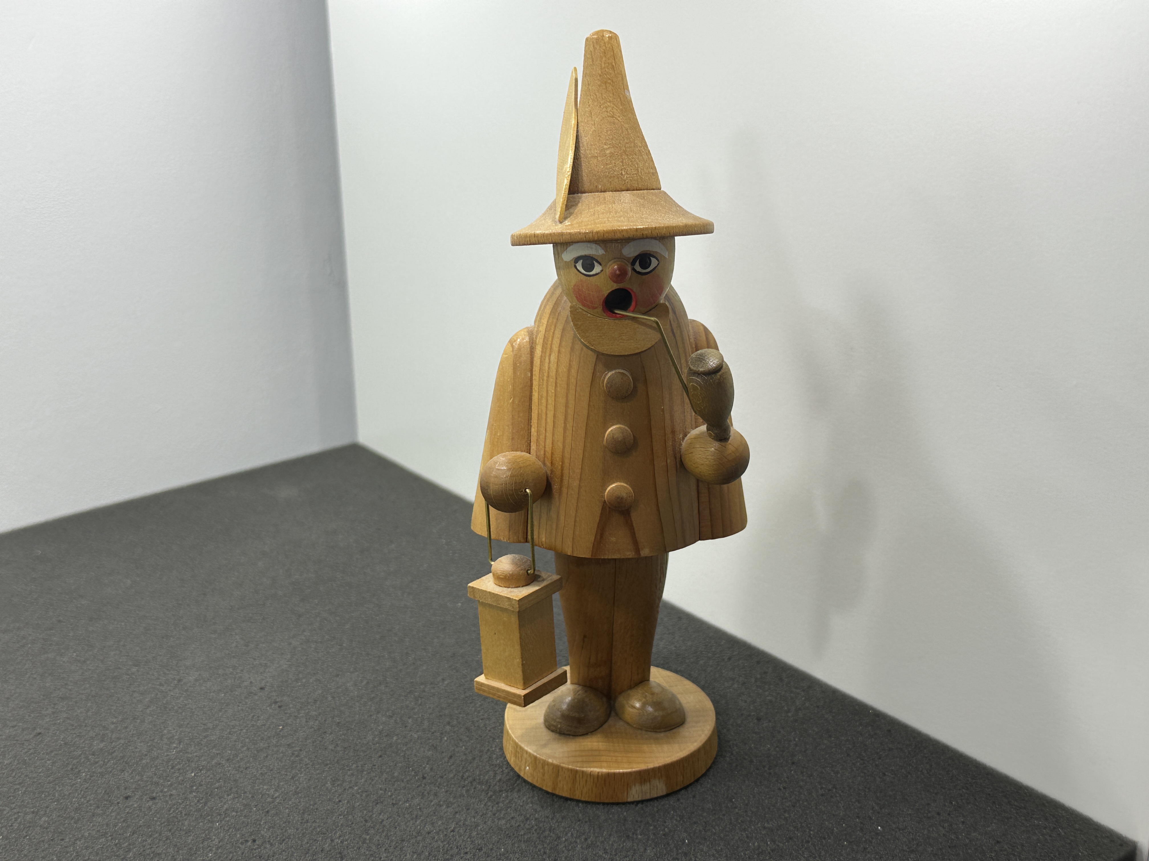Erzgebirge Figur Räuchermänchen 20 cm. Top Zustand