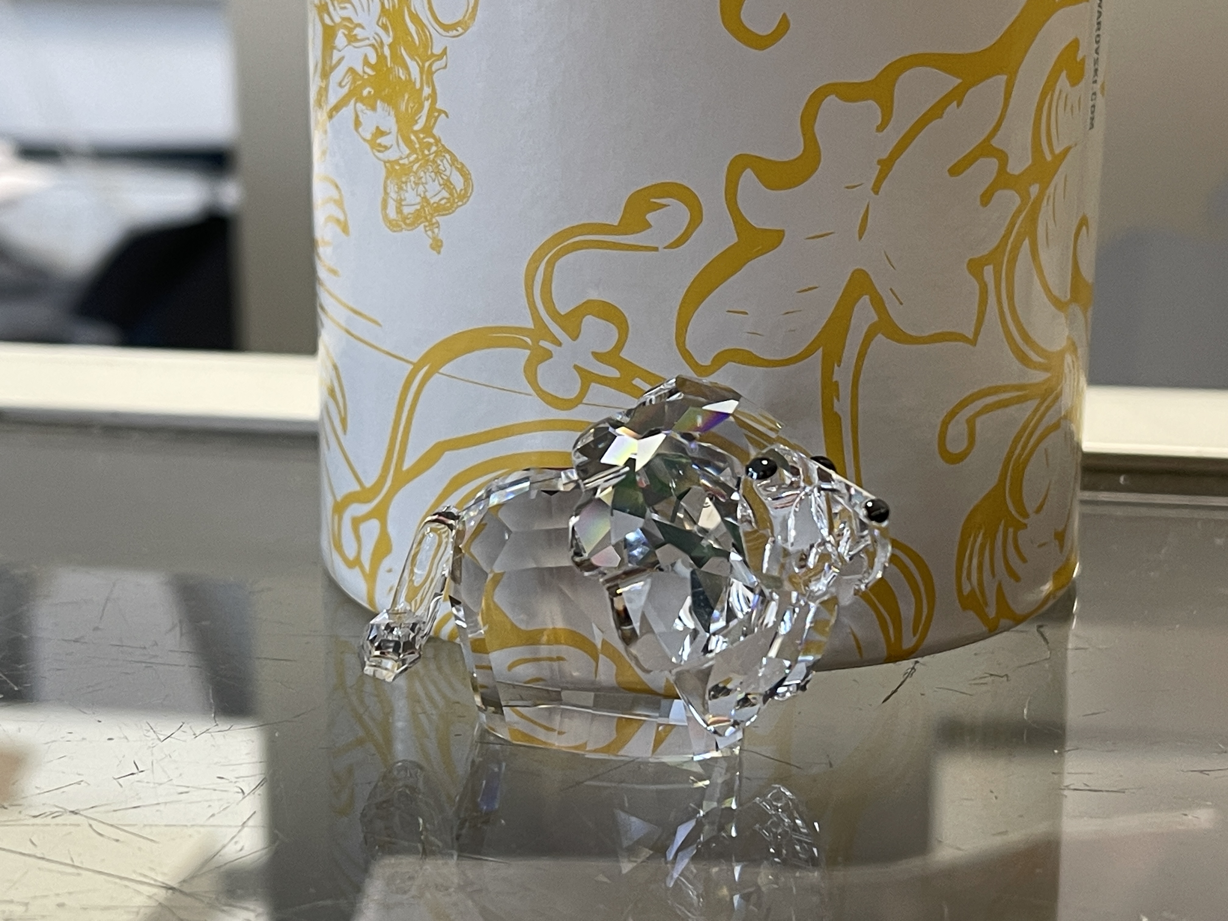 Swarovski Figur 887731 Löwe Lee Roy 5,5 cm - Ovp & Zertifikat- Top Zustand.  