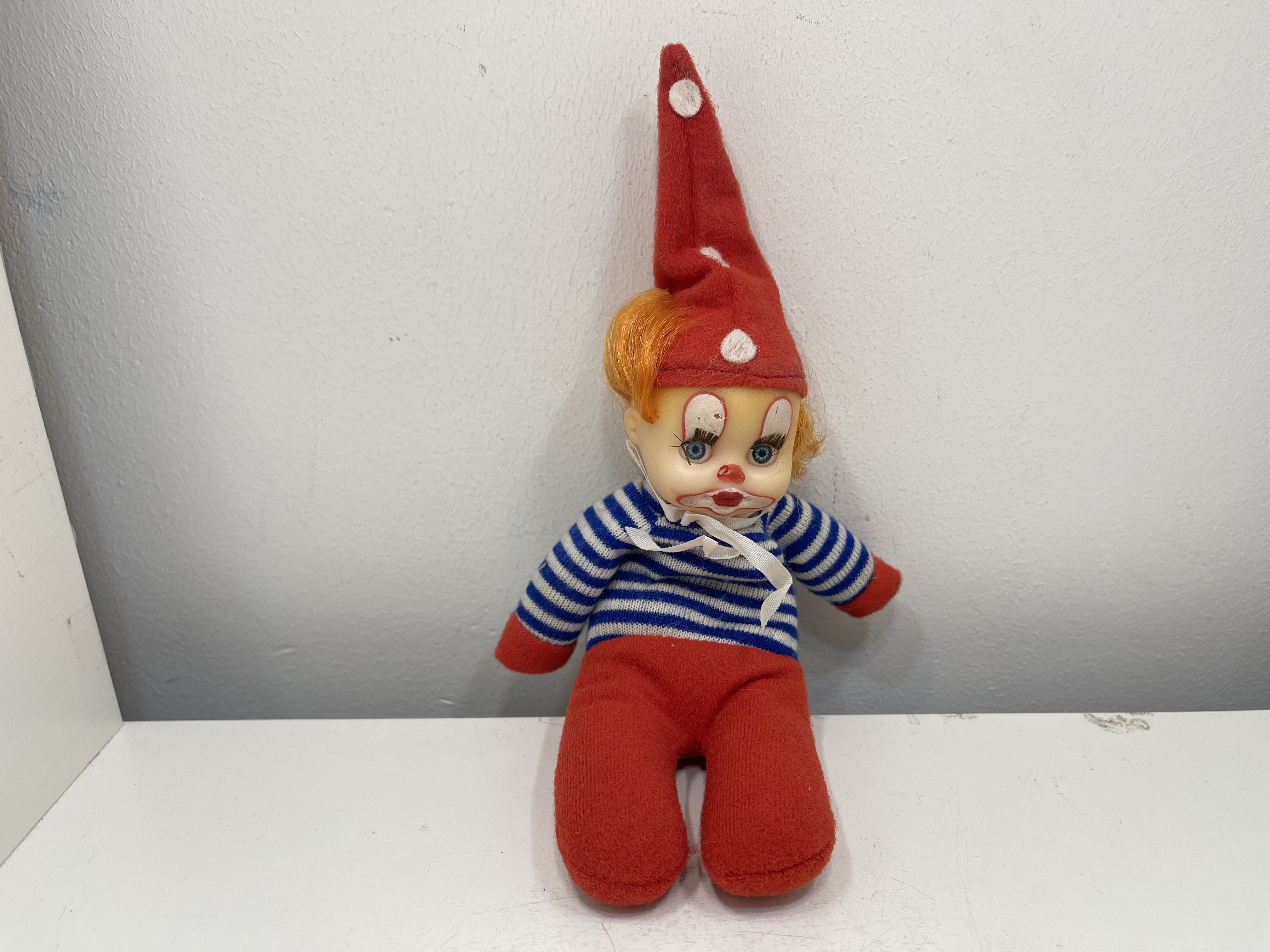 Alte Puppe Sammler Vinyl Puppe 16 cm. Zustand siehe Fotos 