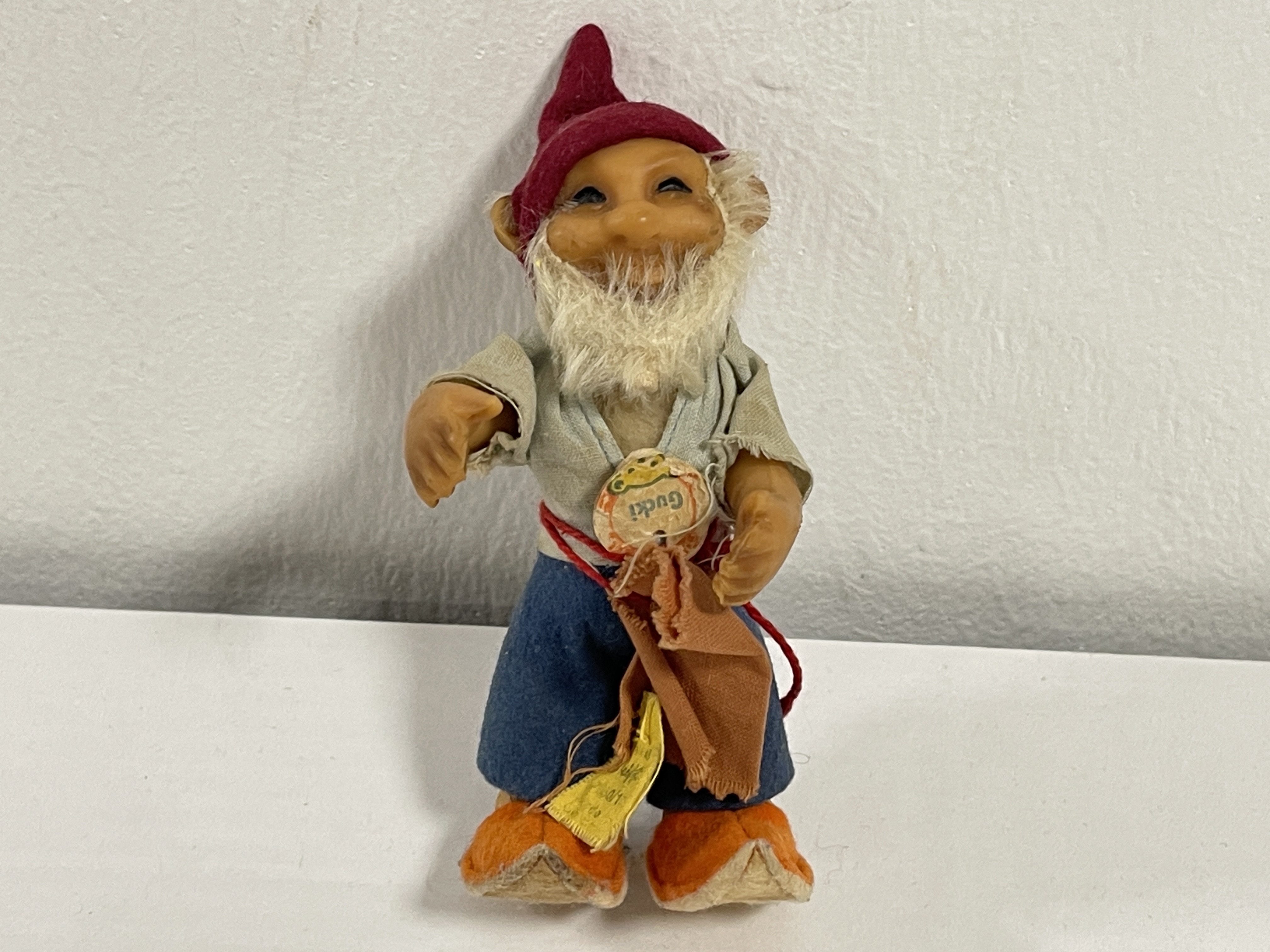 Steiff Tier Stofftier Zwerg Gucki 12 cm. Zustand siehe Fotos 