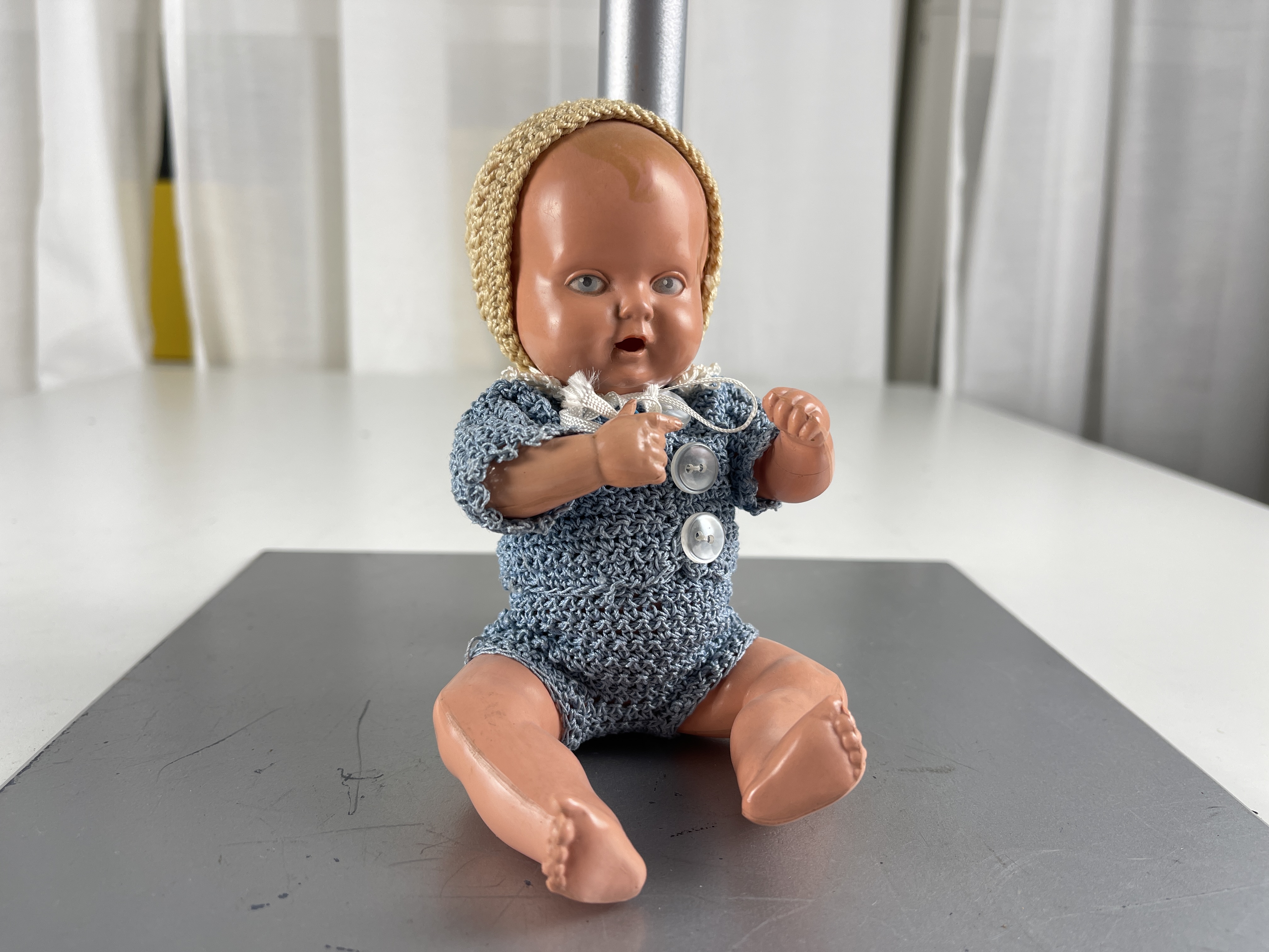 Schildkrötpuppe Puppe 18,5 cm. Top Zustand. 