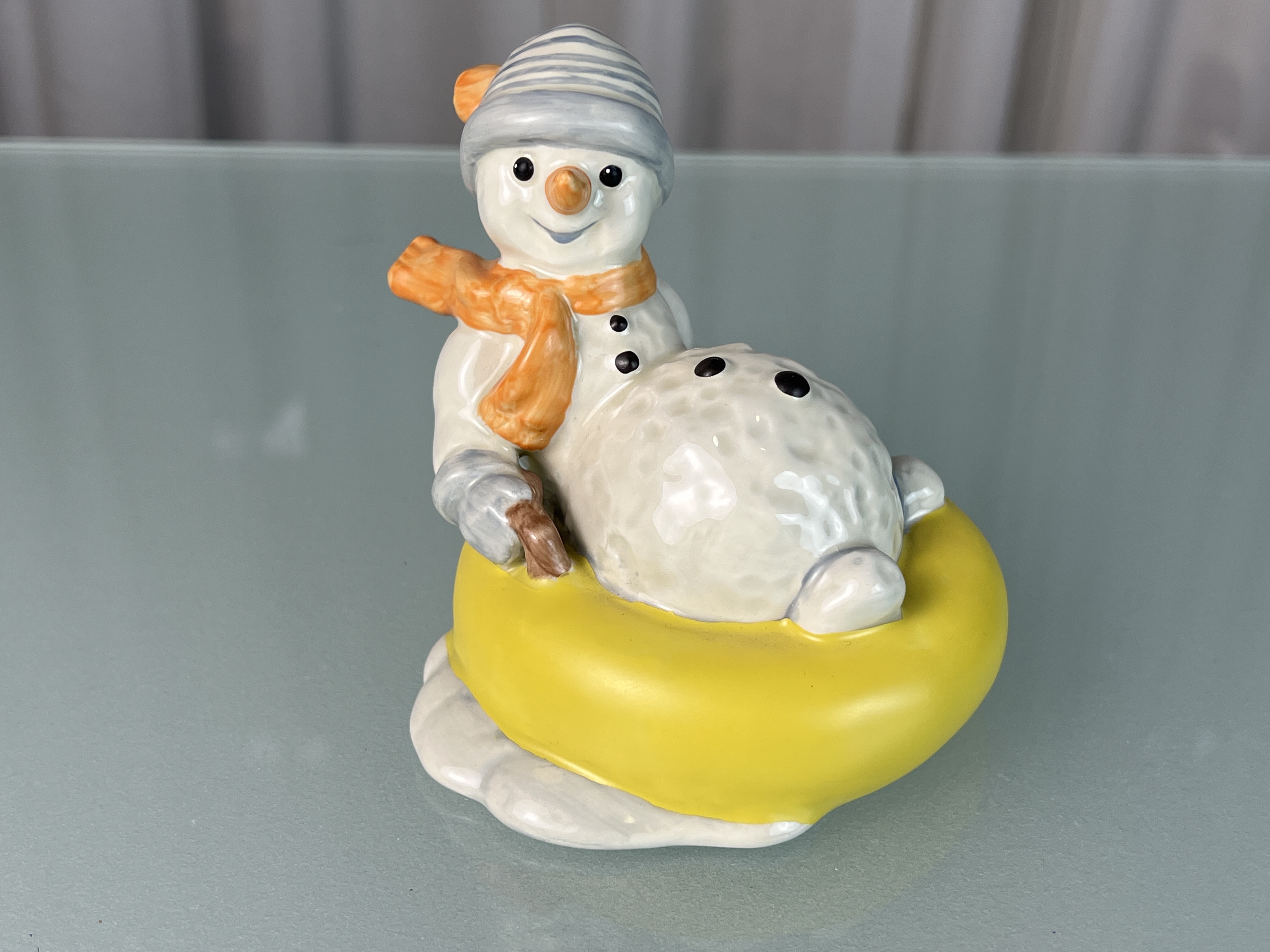  Goebel Figur Schneemann Porzellan Figur 10 cm. 1 Wahl. Top Zustand.  