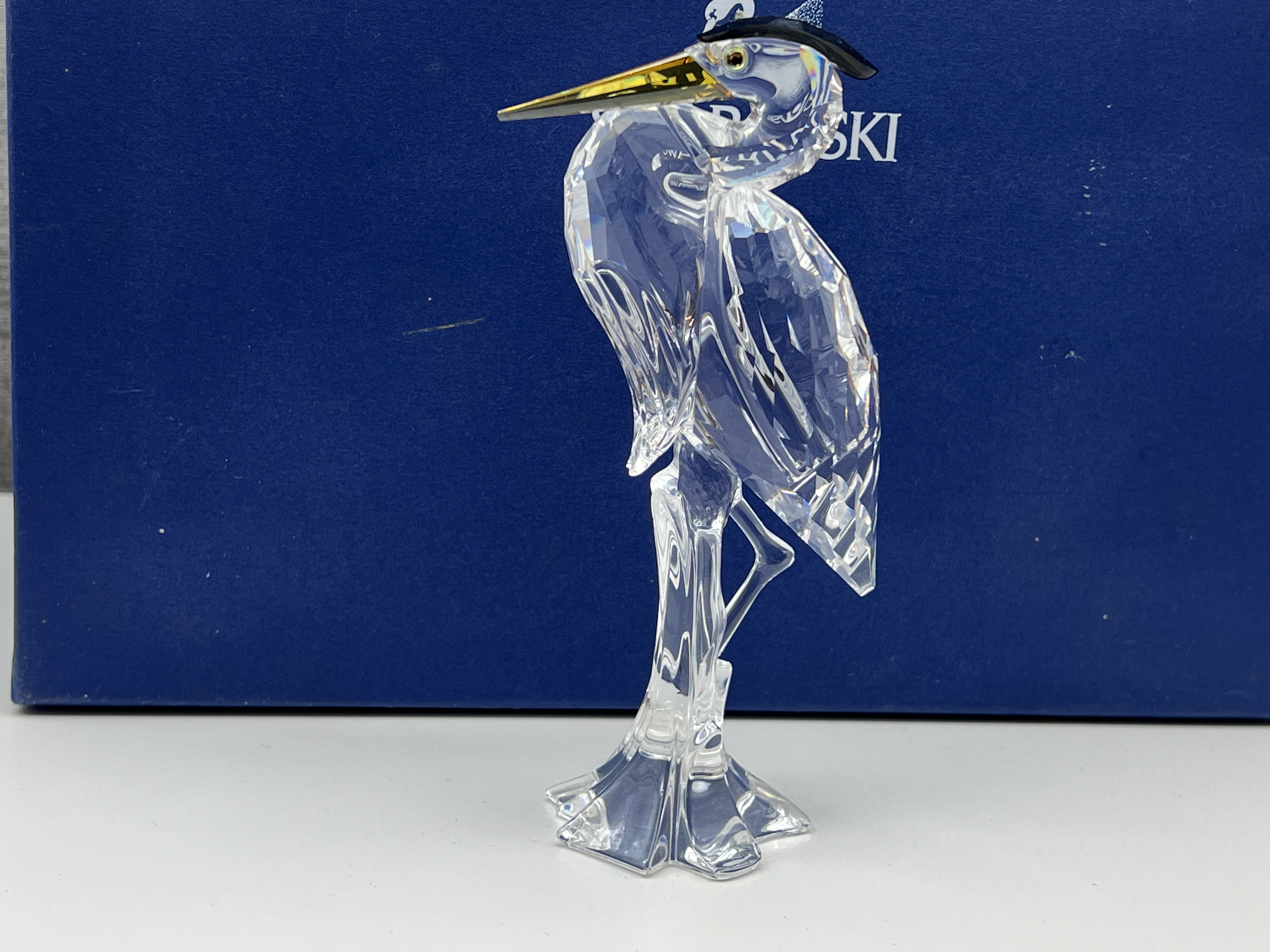 Swarovski Figur 221627 Fischreiher 15 cm. Top Zustand  