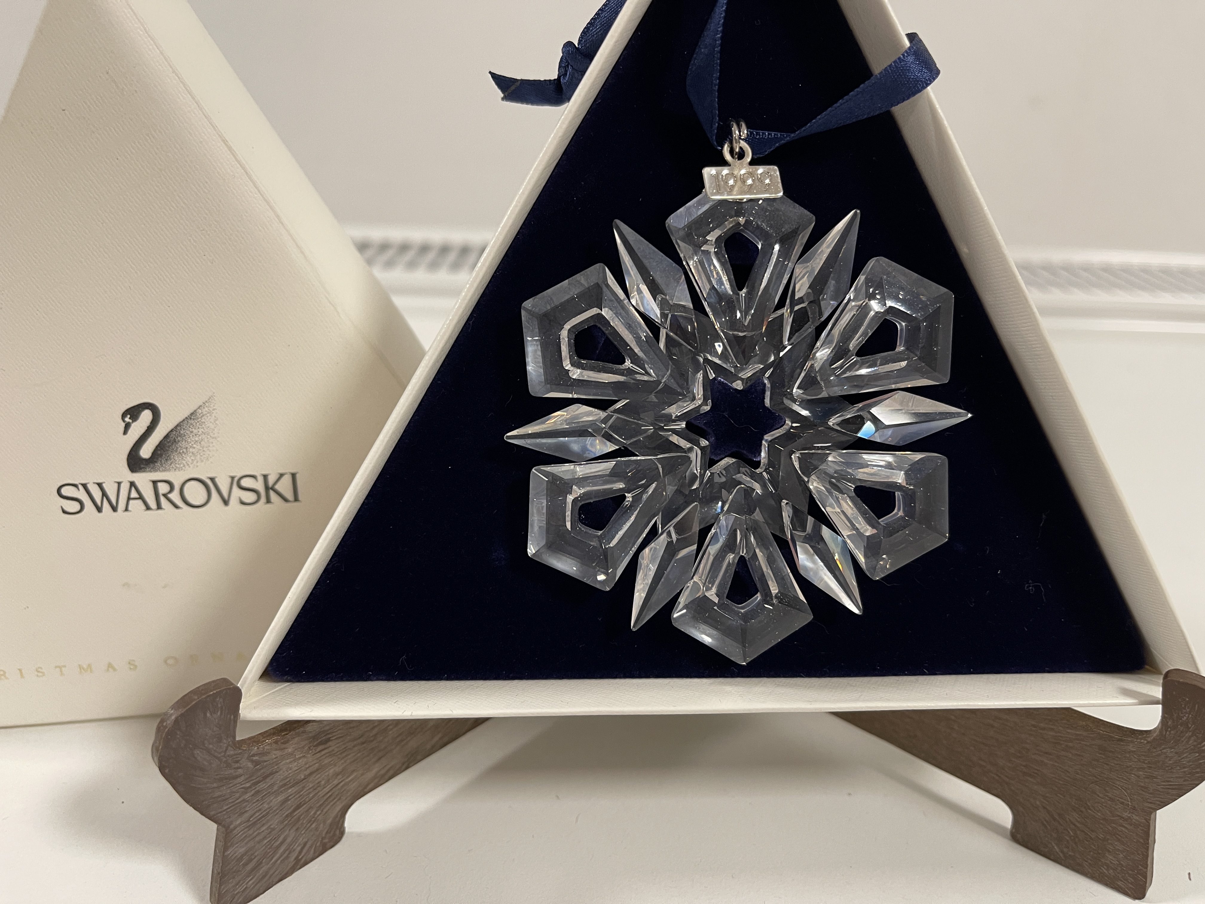 Swarovski Figur 235913 Weihnachtsstern 1999 Groß 7,5 cm. Ovp & Zertifikat Top Zustand   