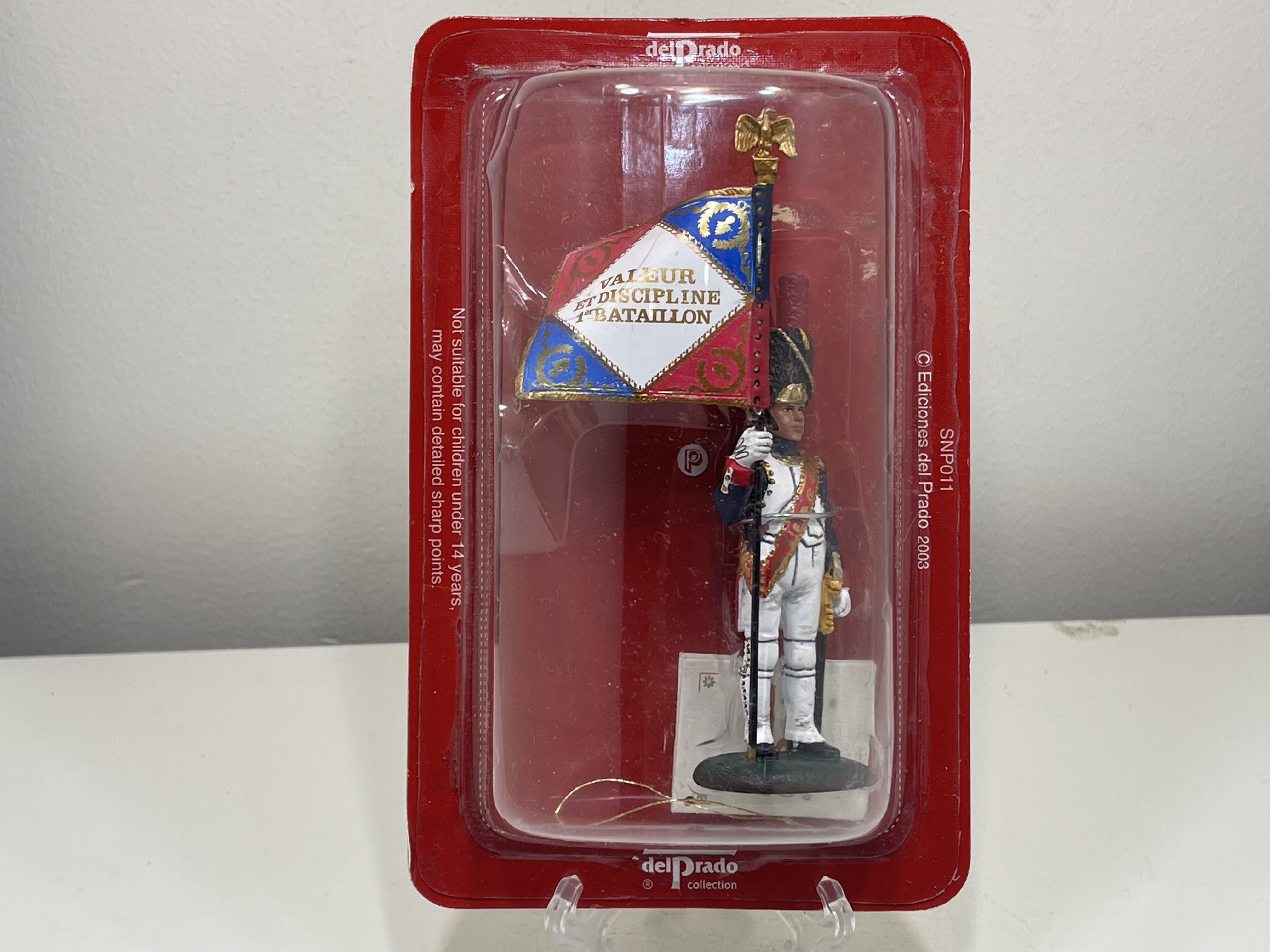 del Prado Zinnfigur Soldat ca. 8 cm . OVP Ungeöffnet