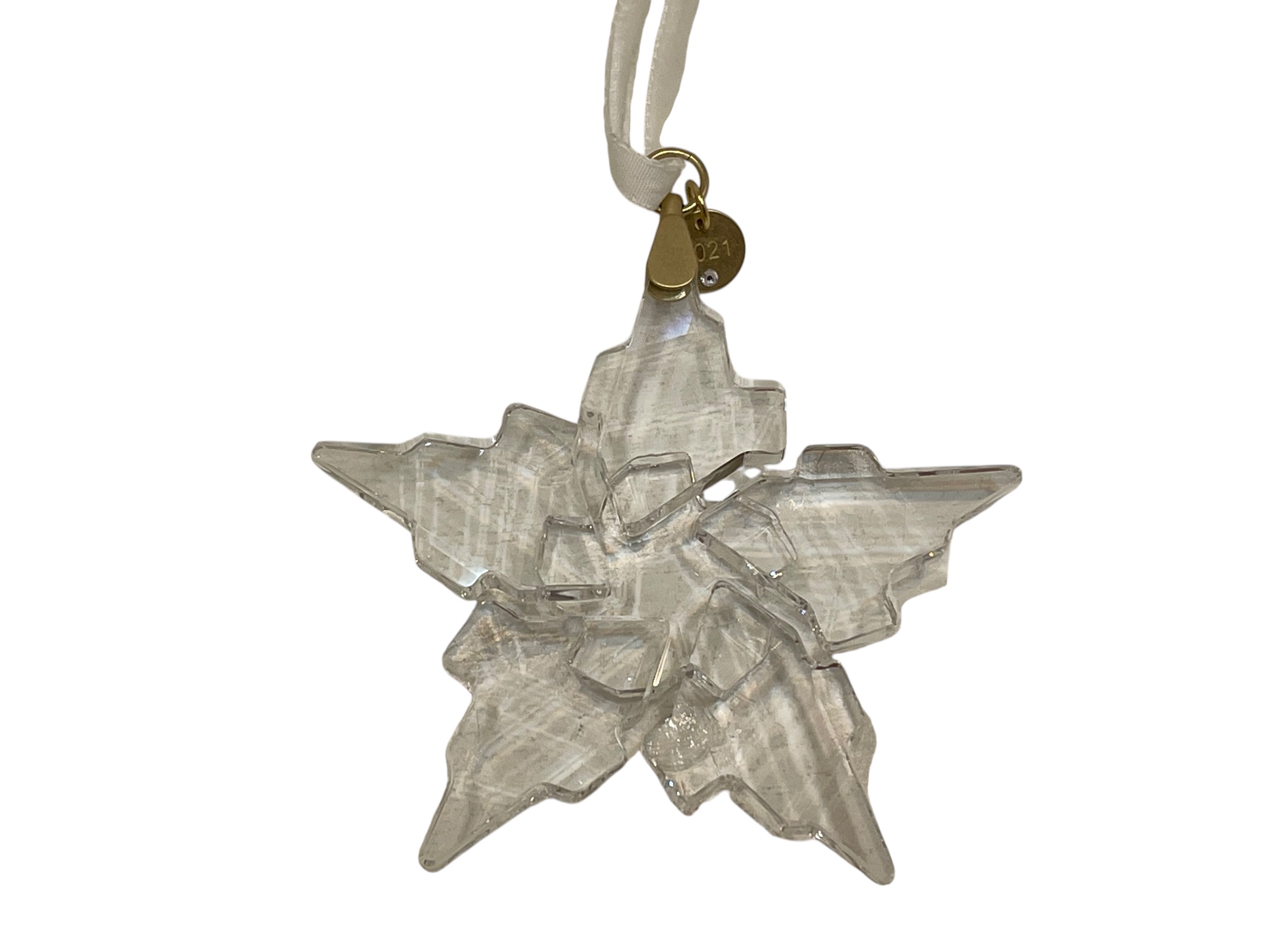  Swarovski Figur 5557796 Weihnachtsstern 2021 Groß 7,2 cm. Top Zustand 